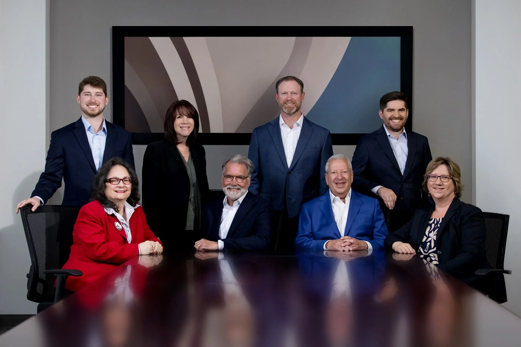 Professional Headshots for Carolina Wealth Advisors of Janney Montgomery Scott in Charlotte, NC