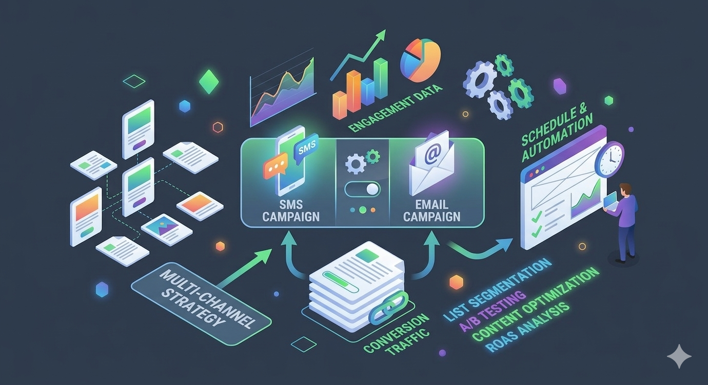 Email and SMS marketing