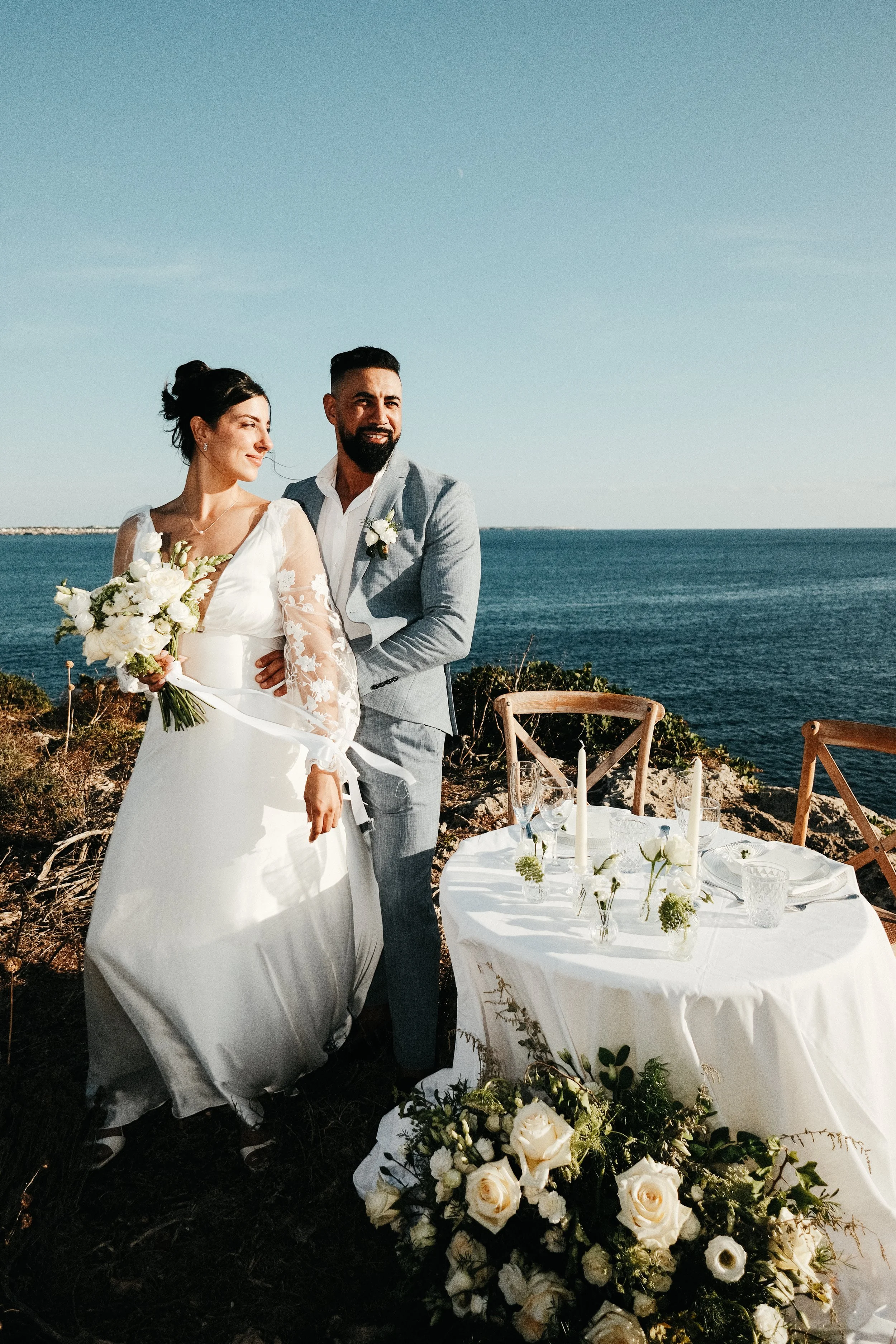 Nerea und Karim Hochzeit Menorca Spanien
