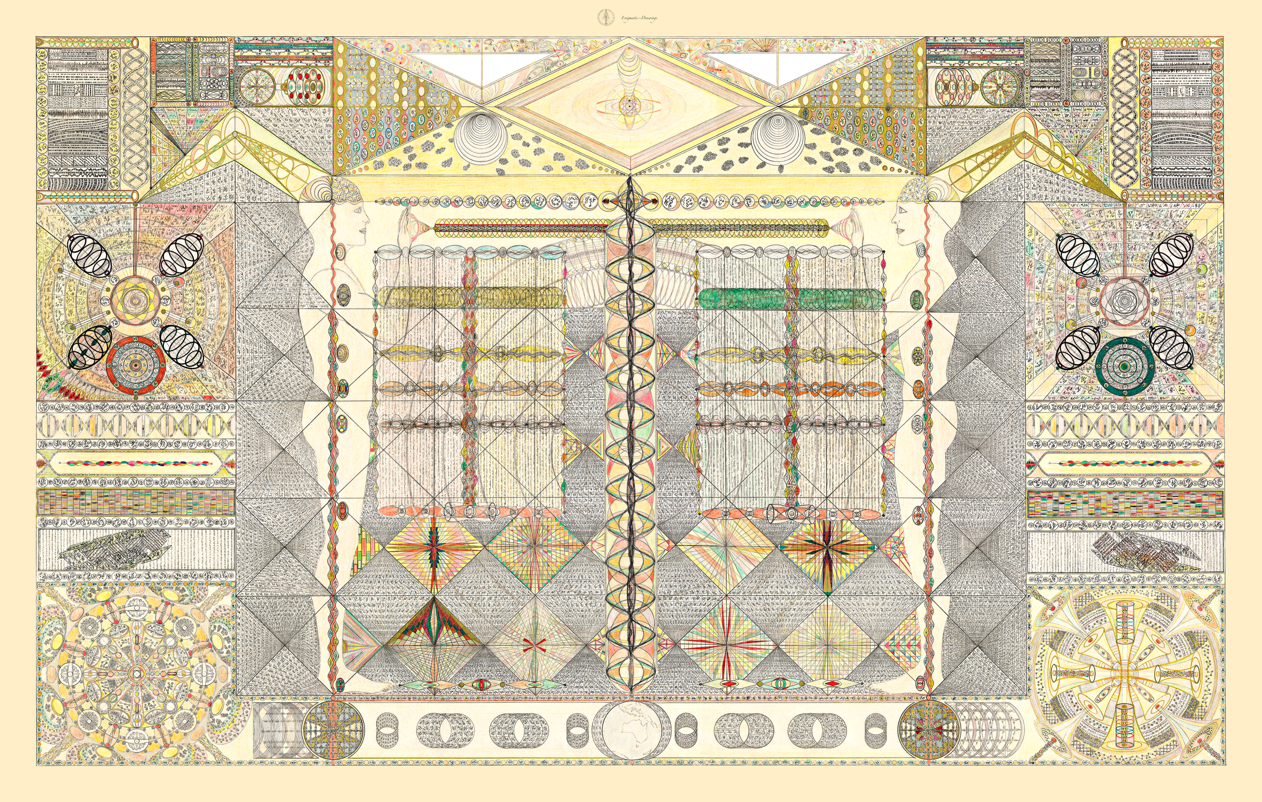 What Are Enigmatic Drawings? A Spontaneous Hand-Drawn Archive That Behaves Like a System