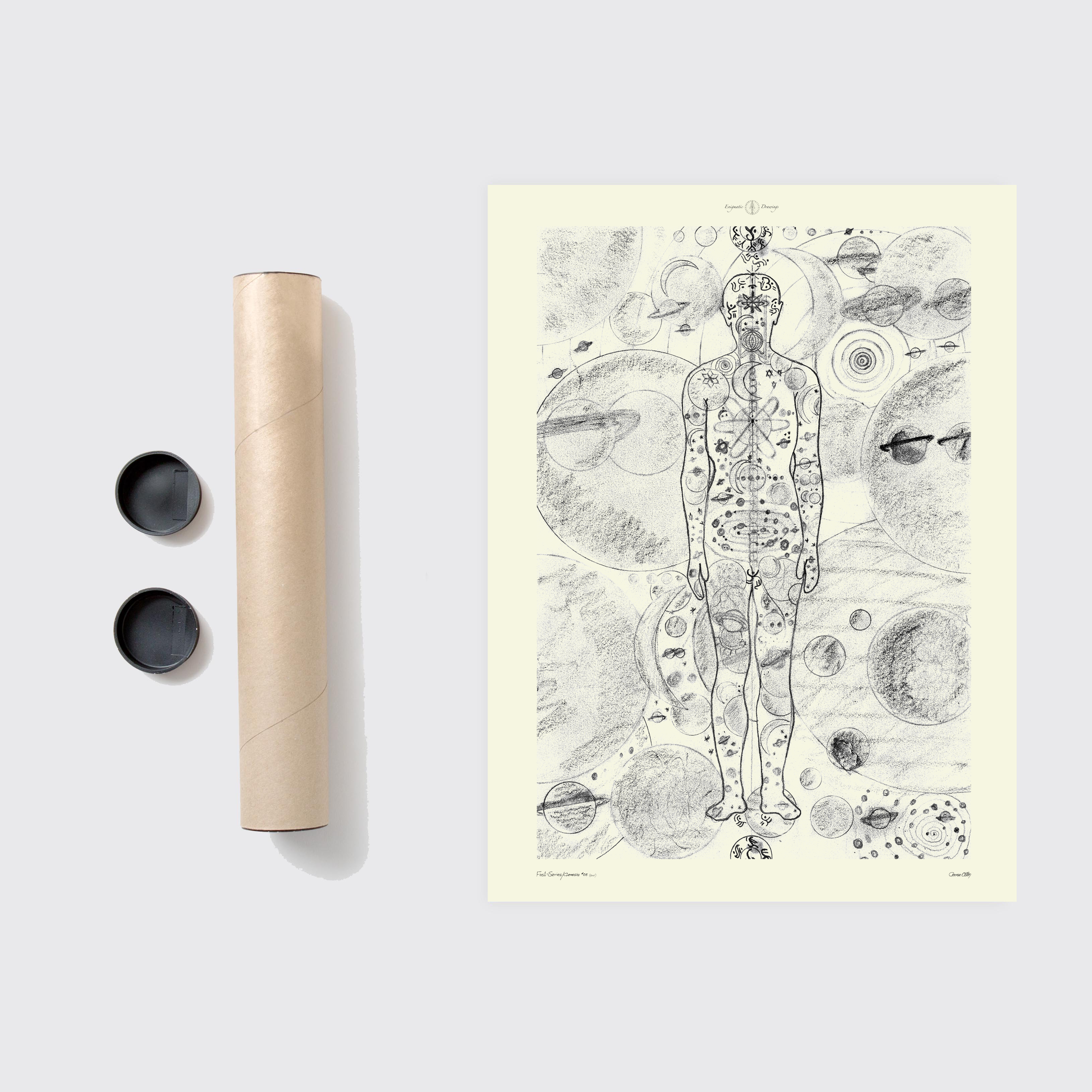 First Series — Genesis #5 — A1 Rolled - Fine Art Giclée Print