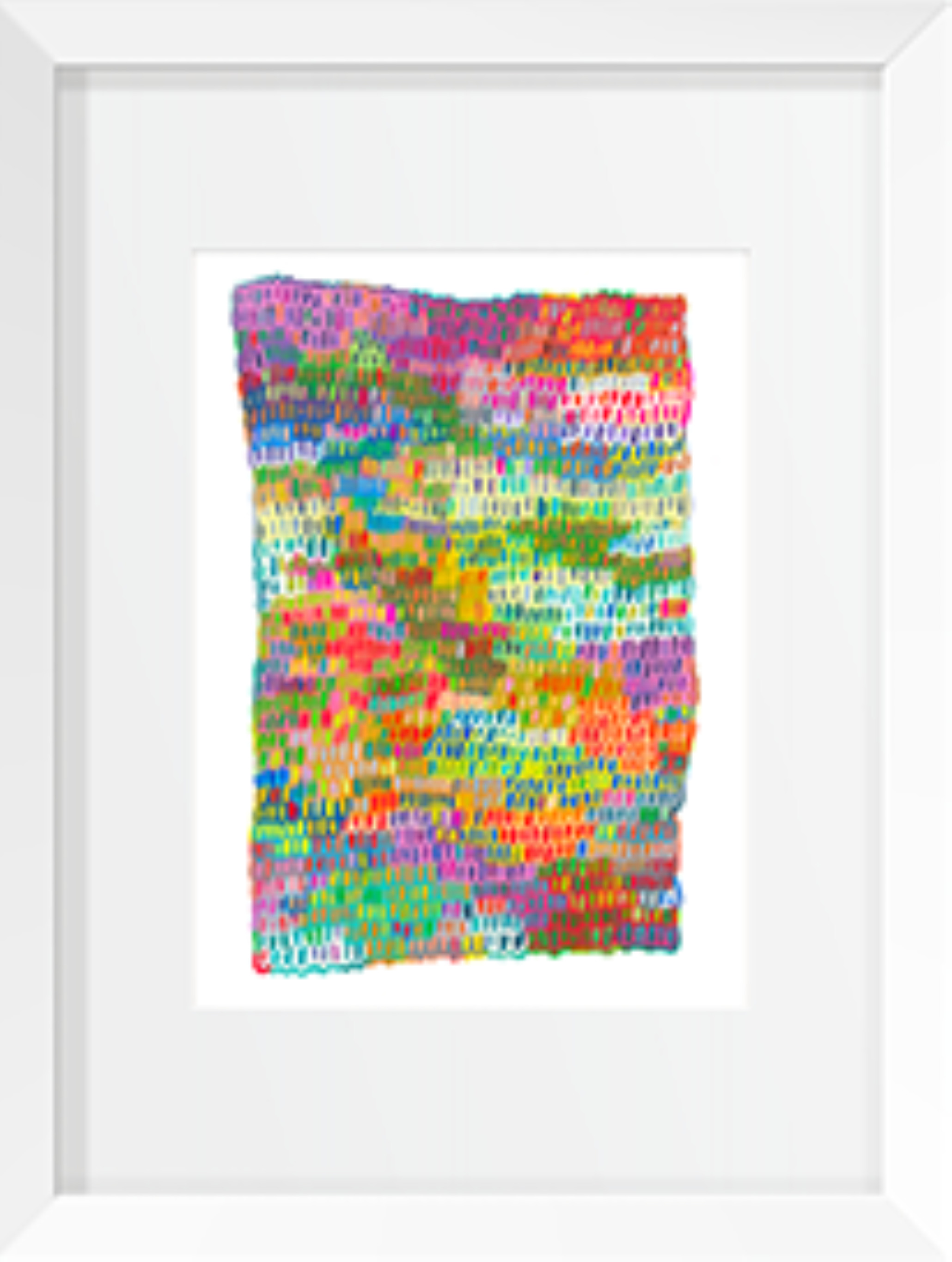 Butterfly Wing Scales No. 42 — A1 Framed Fine Art Print