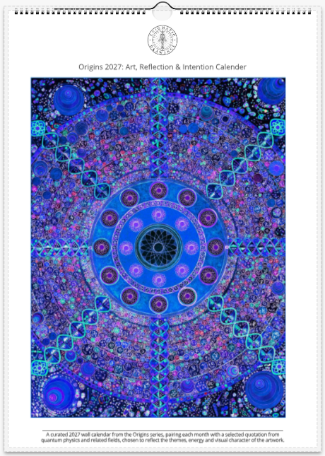 Origins 2027: Art, Reflection & Intention Calendar