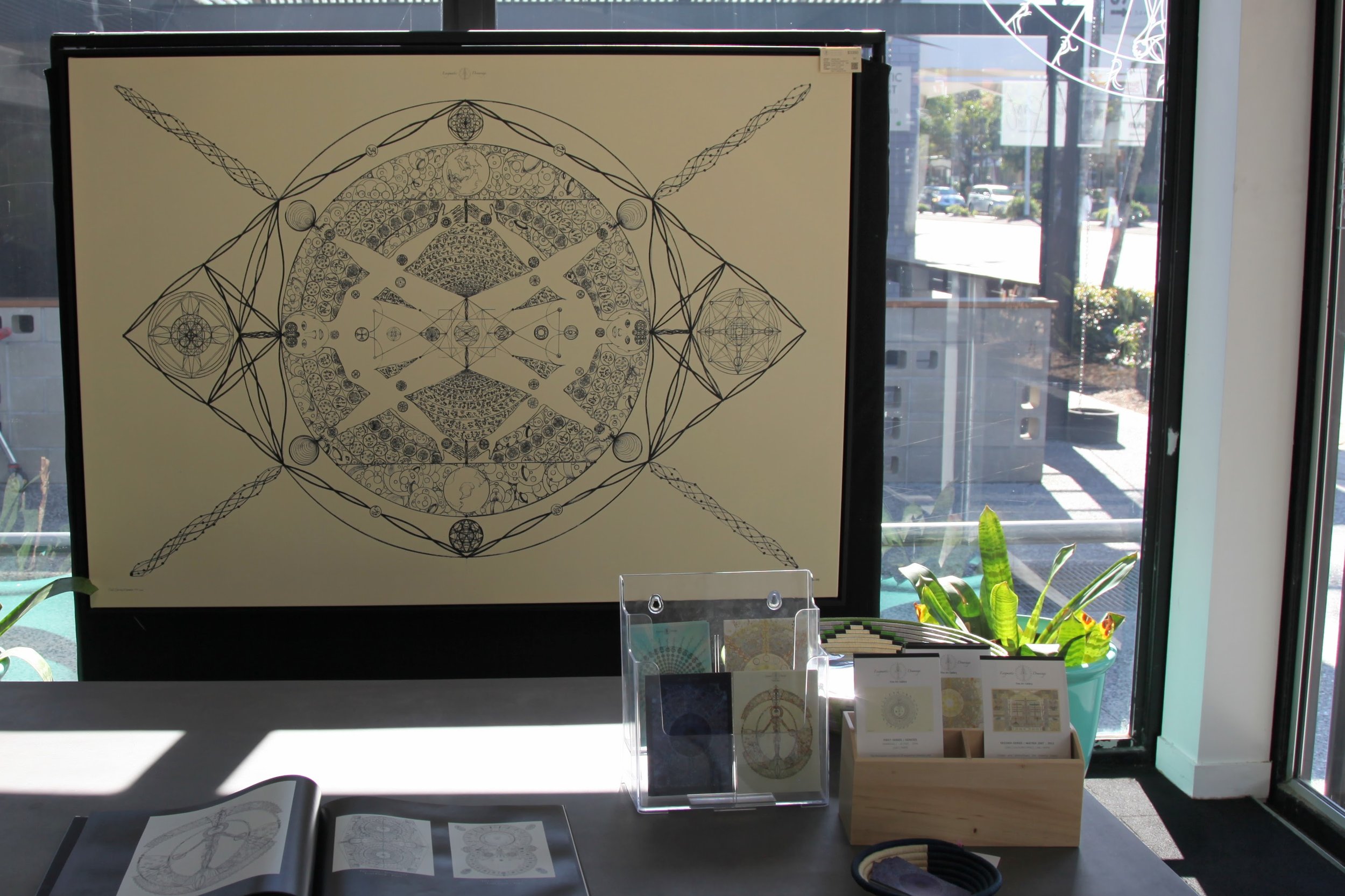 Genesis #17 - Art Gallery display
