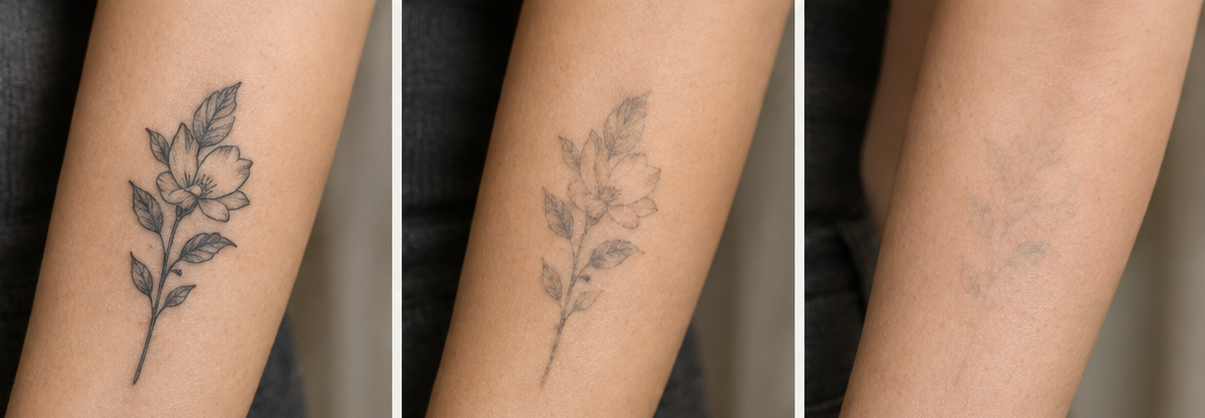 tattoo fading with laser tattoo removal treatments in puyallup wa at precision and grace aesthetics