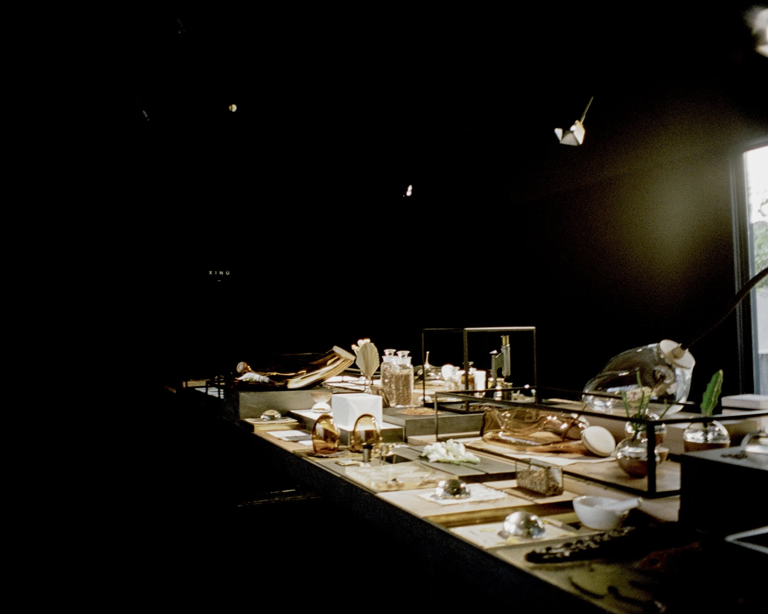 A table of fragrance ingredients displayed scientifically