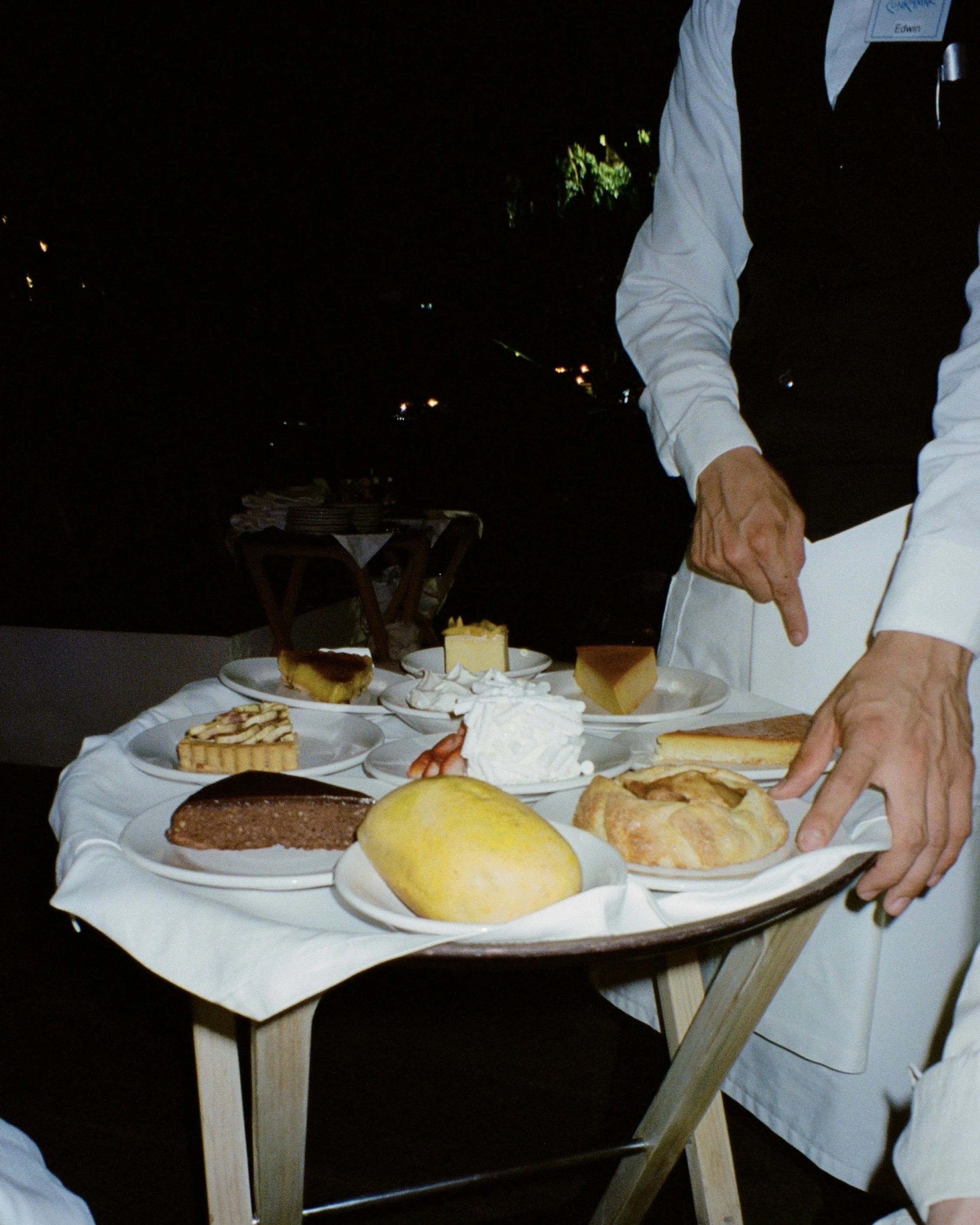 A platter of Mexican desserts