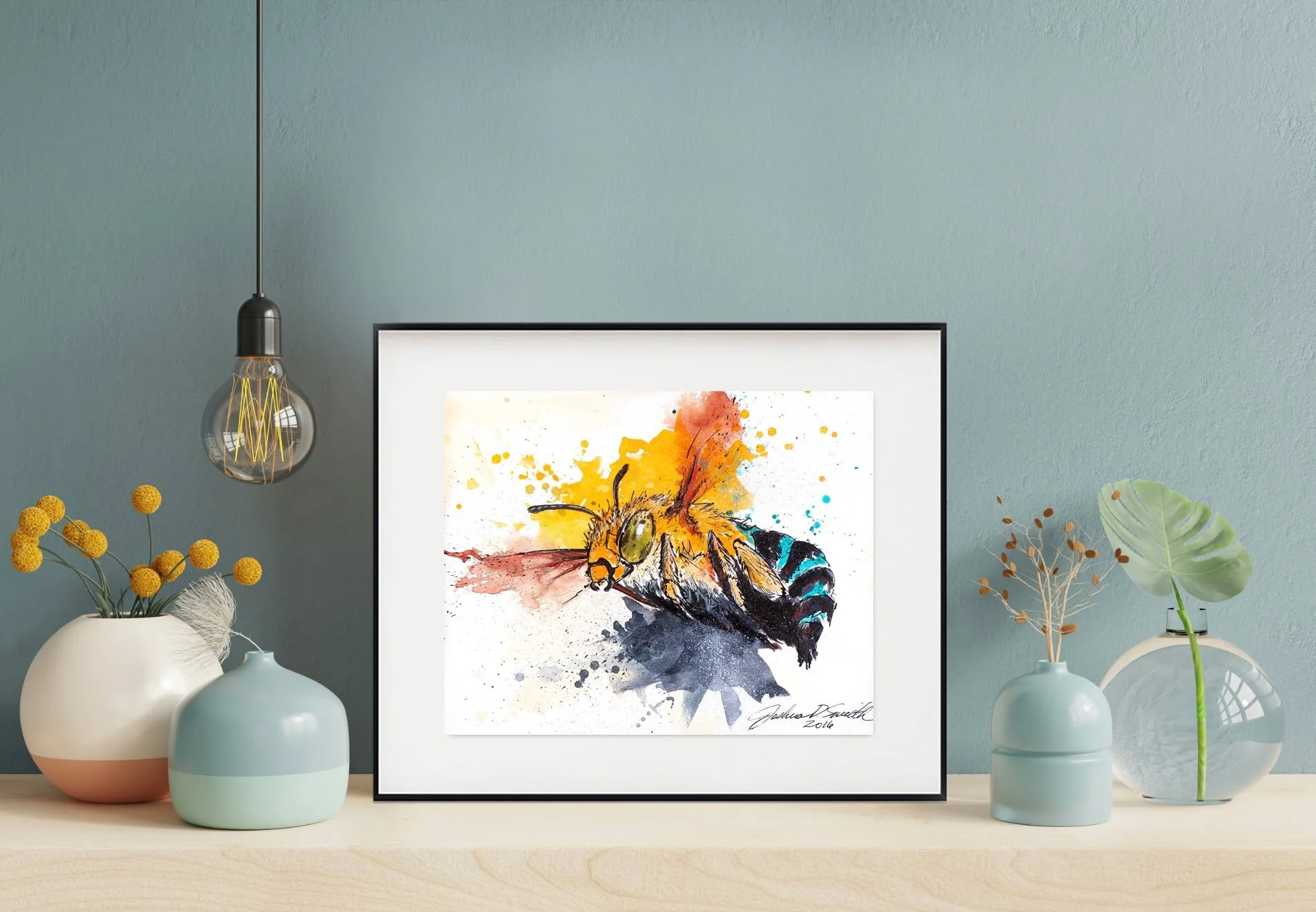 Trying to decide which paintings to turn into prints for an upcoming show, my wife says this is an absolute must! I am on the fence...what do you think?