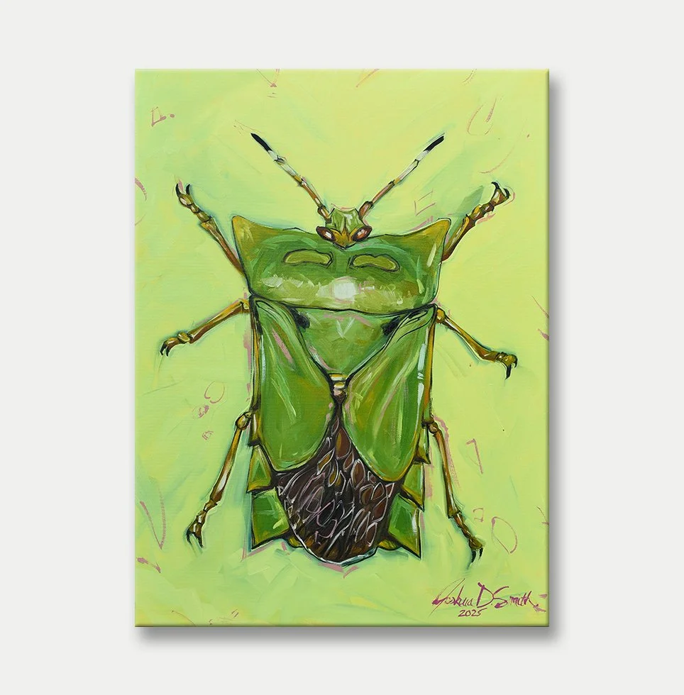 Shield Beetle in Lime