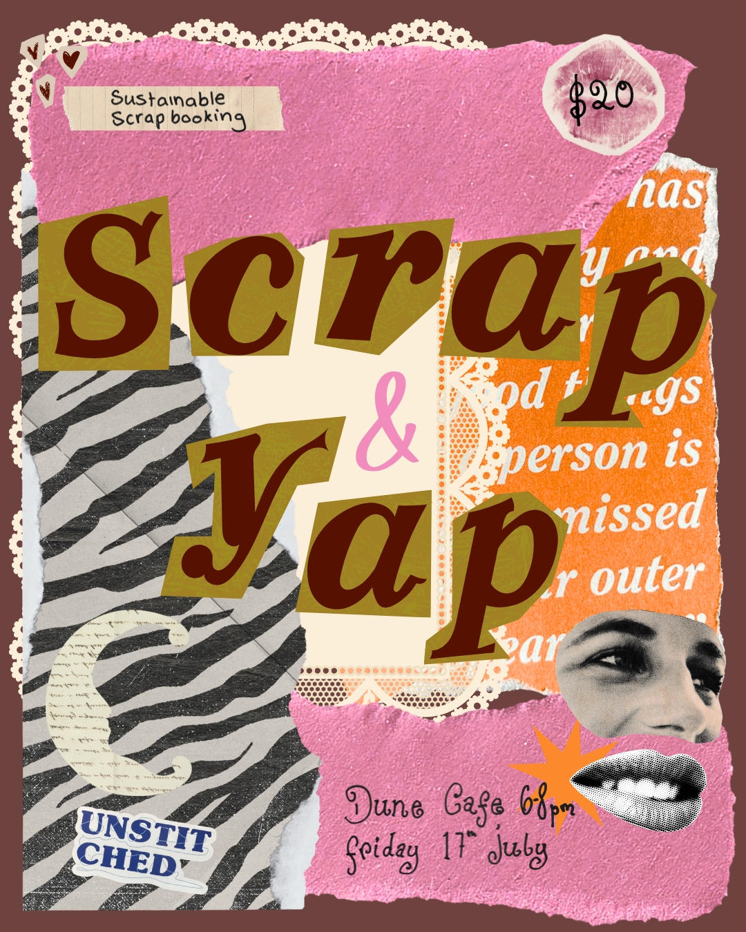 July: Scrap & Yap