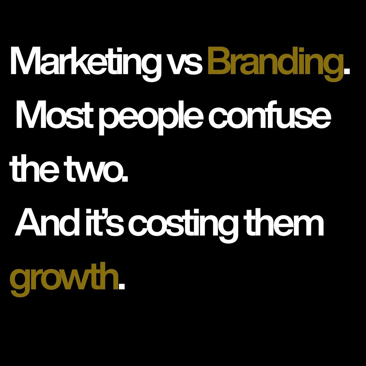 Marketing gets attention.
Branding gets you chosen.

Most businesses skip the second part
and wonder why the first one doesn&rsquo;t work.

Because marketing amplifies.
It doesn&rsquo;t fix.

If your brand is unclear,
your results will be too.

#star