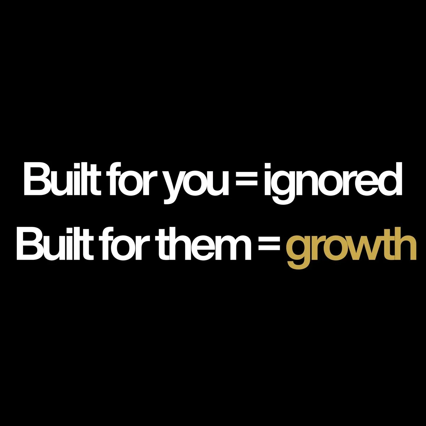 Most small brands don&rsquo;t stay small because of budget.
They stay small because everything is built around them.

Their taste.
Their preferences.
Their ideas.

But customers don&rsquo;t buy what you like.
They buy what they connect with.

And con