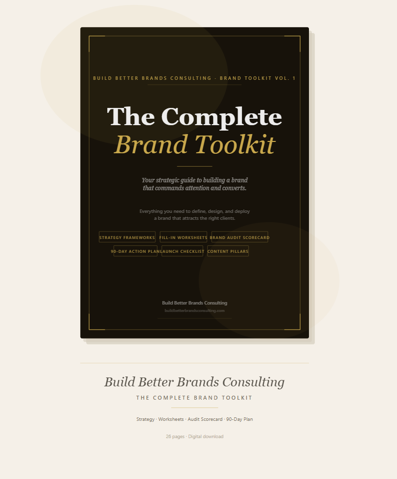 The Complete Brand Toolkit