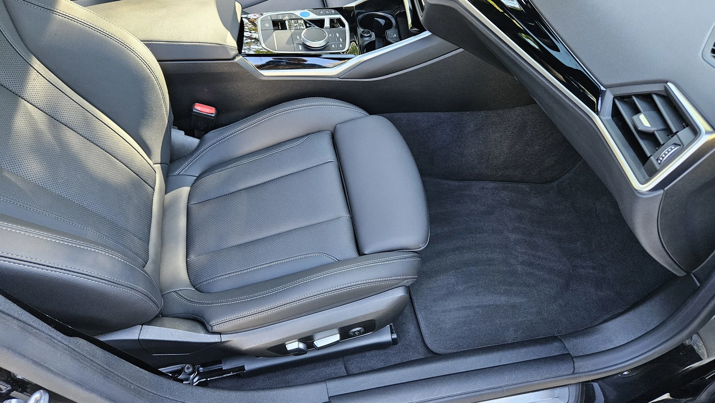 Spotless BMW interior detail by tattersall mobile detailing