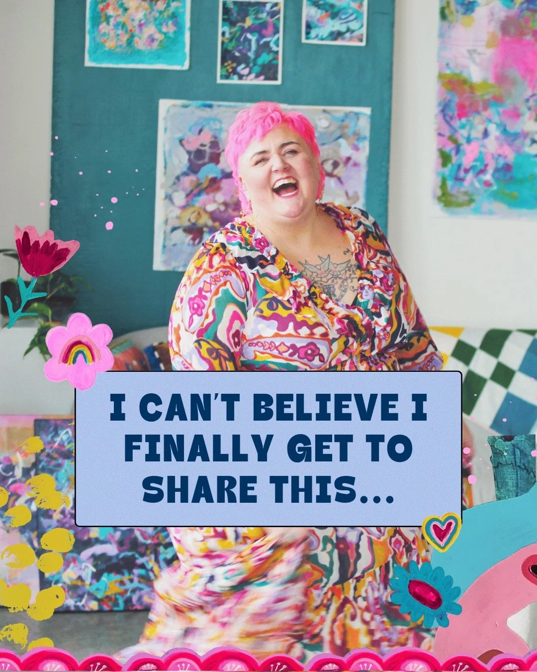 I can&rsquo;t believe I finally get to say this:

MY NEW WEBSITE IS LIVE!!!

This feels like so much more than launching a website. It feels like stepping fully into what I&rsquo;ve been building toward for years.

And it&rsquo;s finally here. 😭🌈

