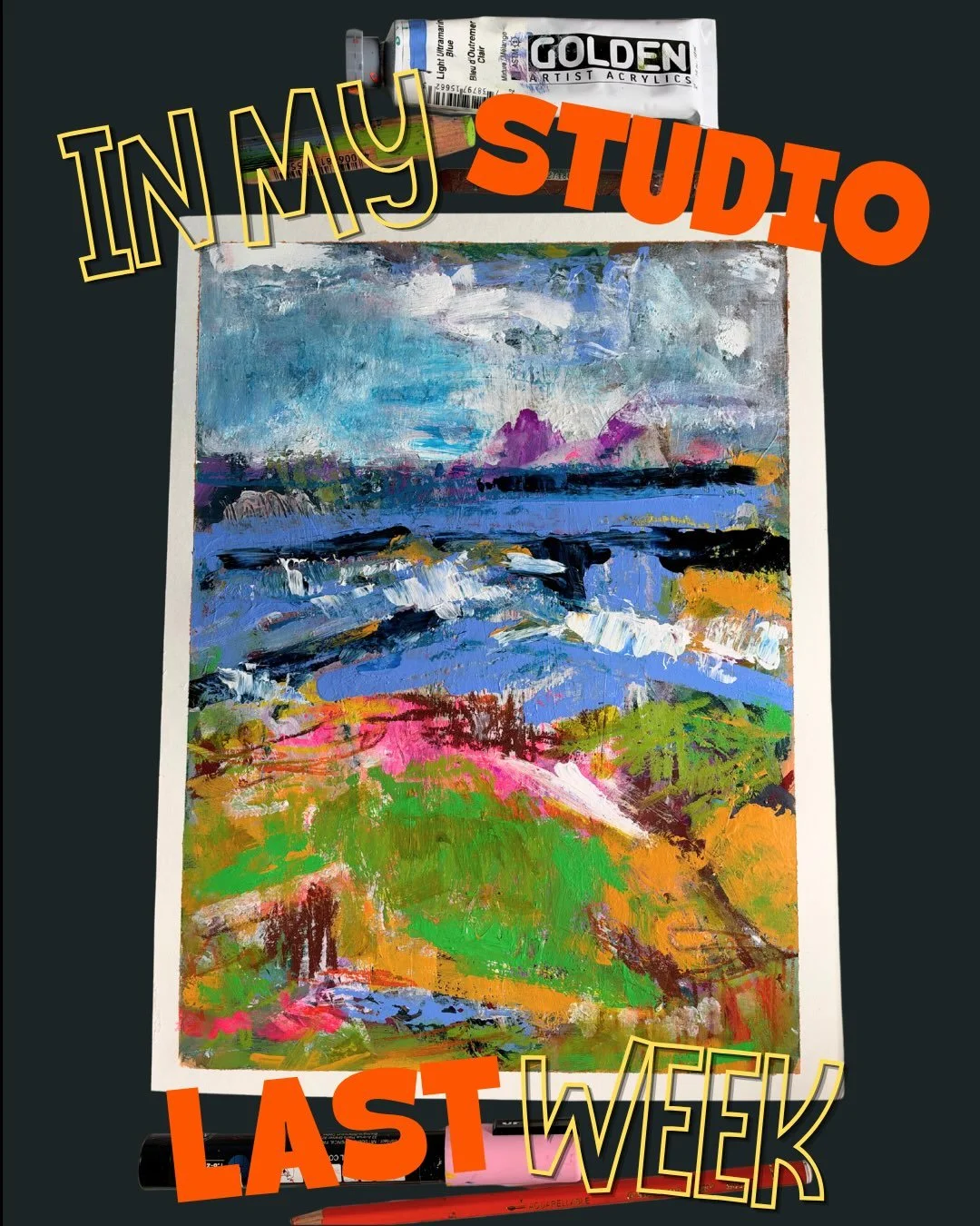 Haven&rsquo;t had nearly enough time in the studio lately, except for these quick sketchbook studies. 

Reminder: five or fifteen minutes of making ugly imperfect messy art is better than zero!

And speaking of sketchbook play, how about we keep it g