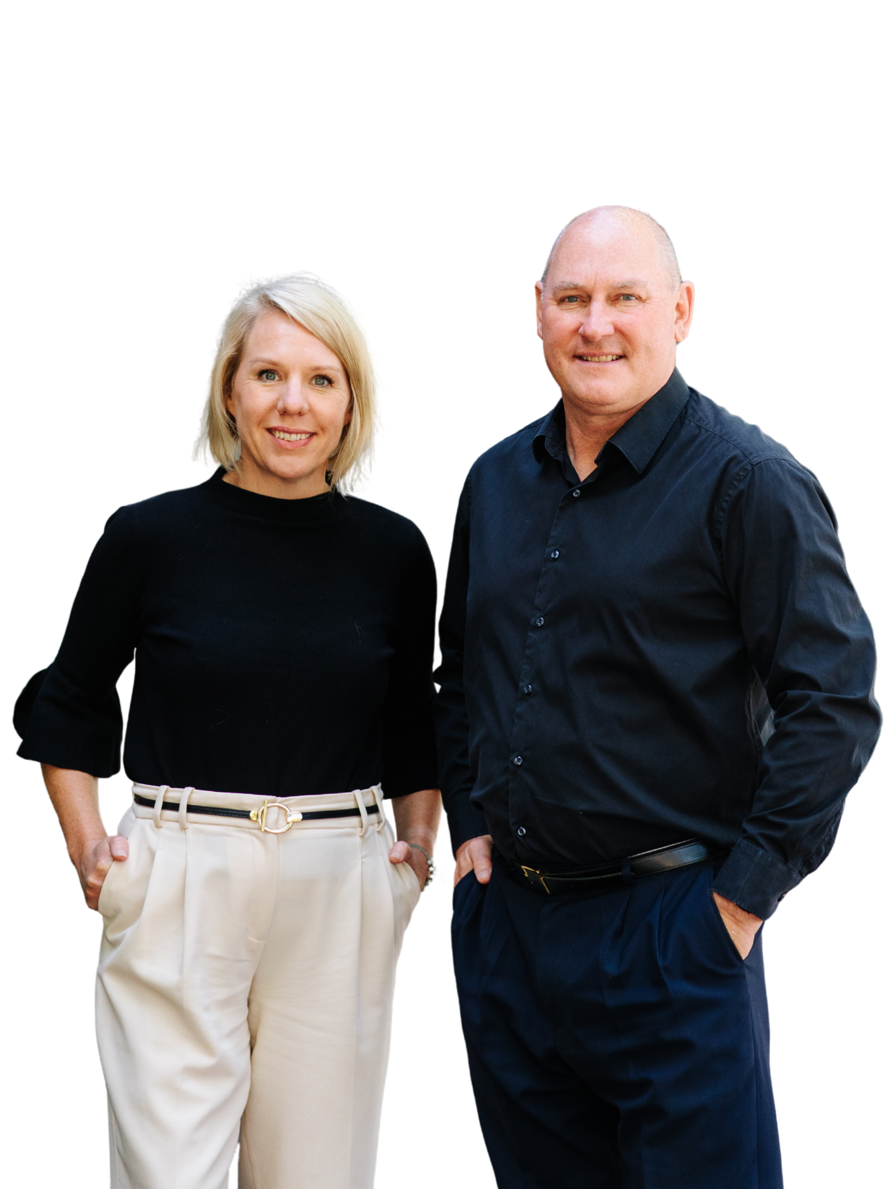Peter Jacob and Jodi Brady of Alphington Private Wealth
