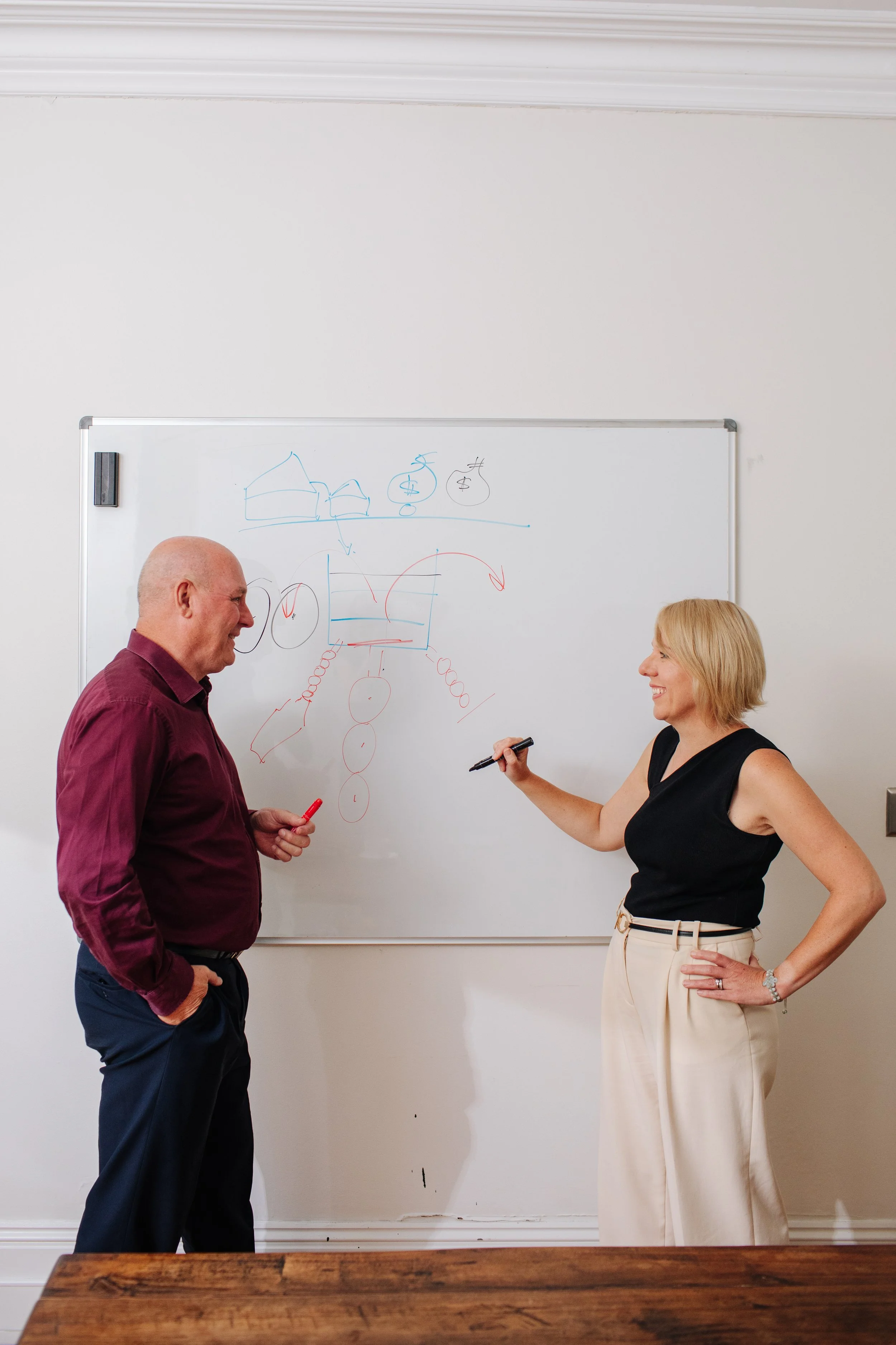 Peter Jacob and Jodi Brady of Alphington Private Wealth