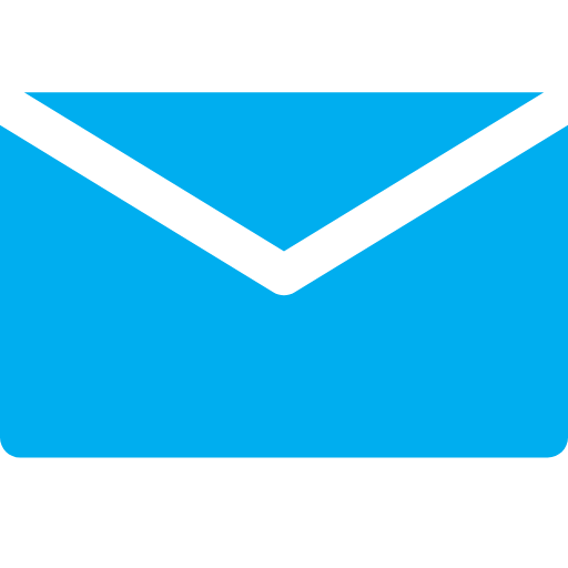Icon of an open yellow envelope with a black outline.