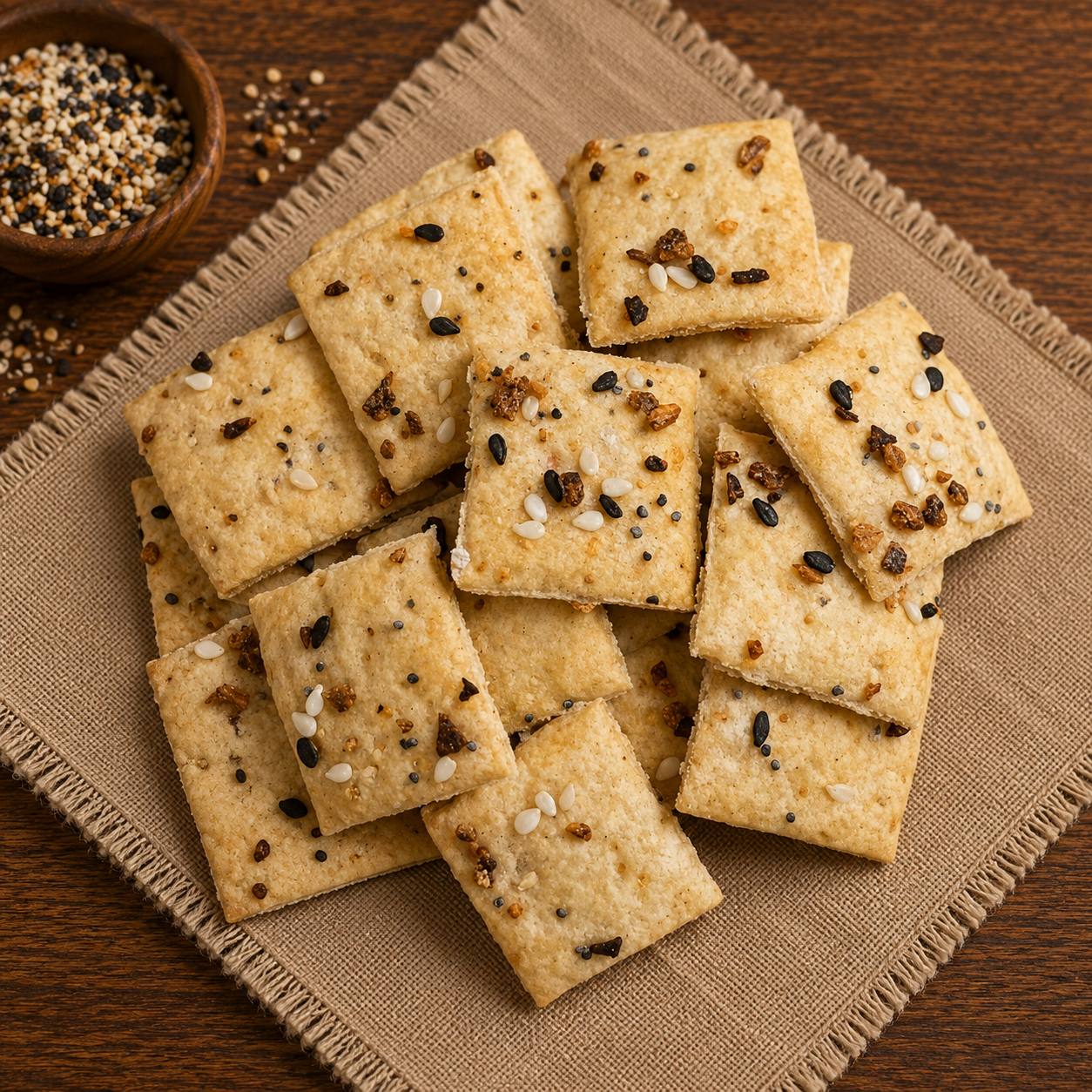 Everything Bagel Crackers