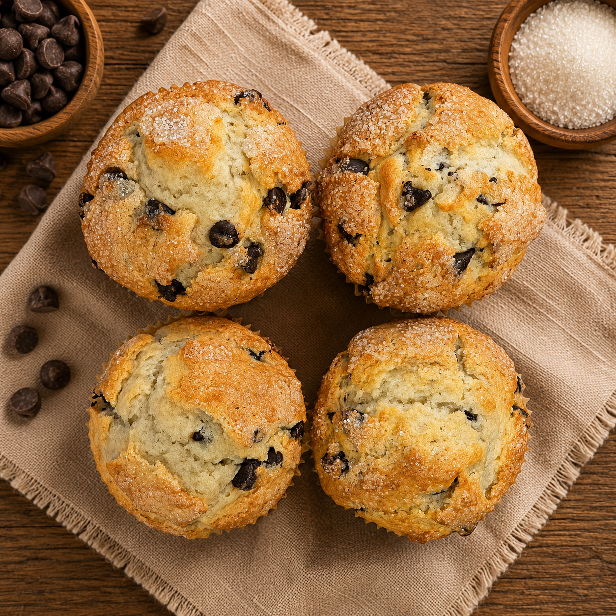 Chocolate Chip Muffins