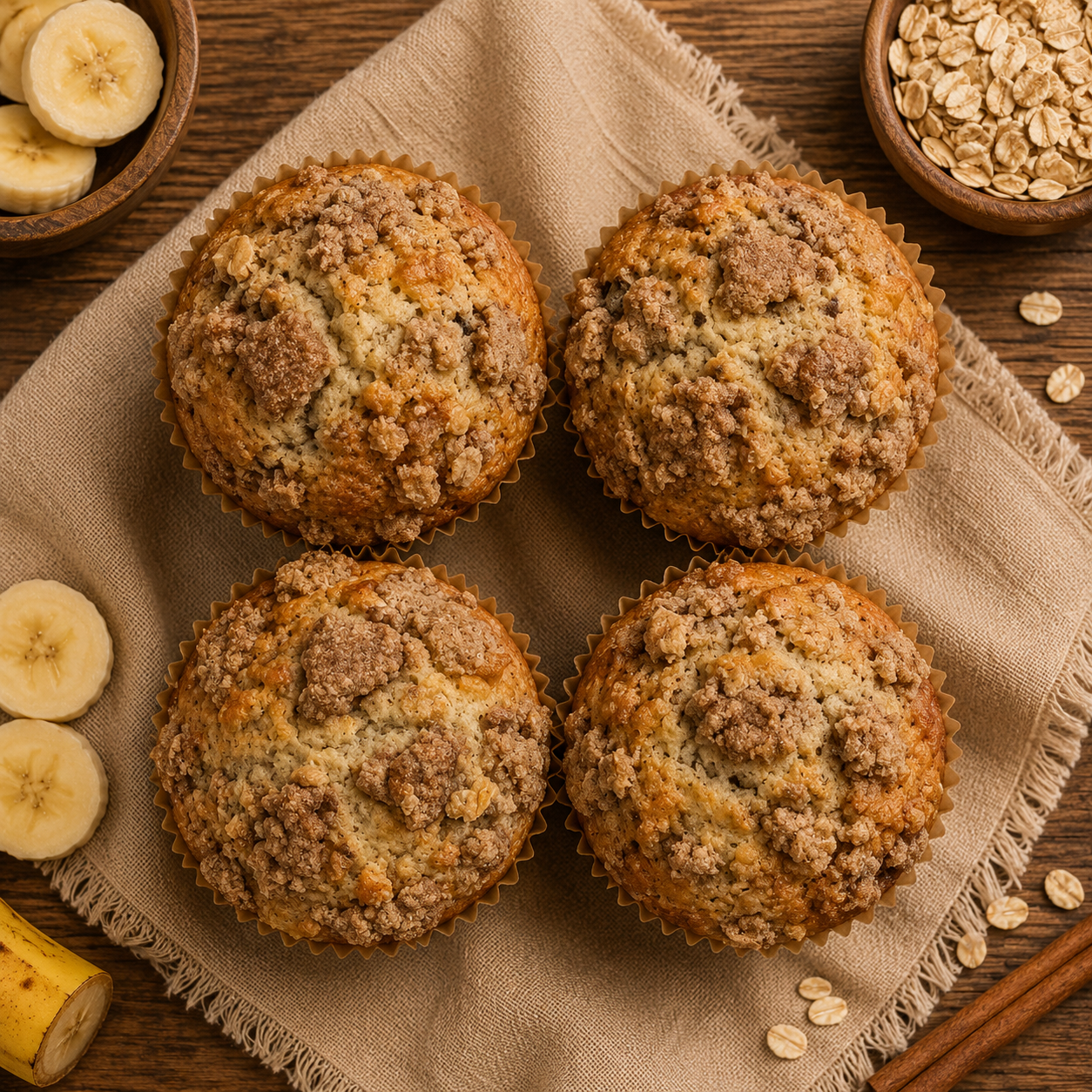 Banana Oat Muffin