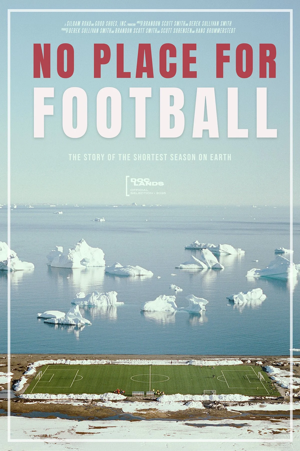 No Place for Football Poster