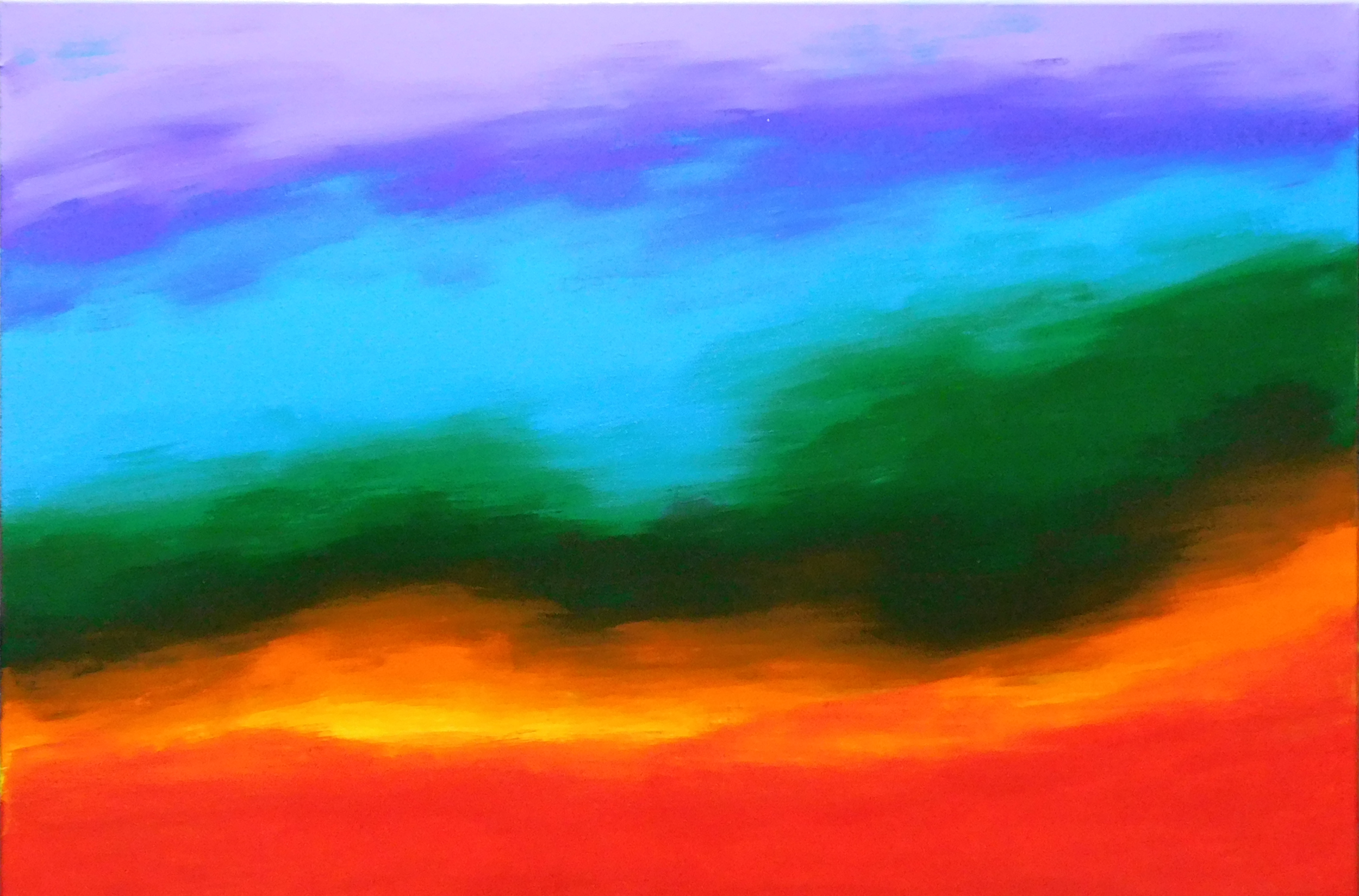 Going Home 90 x 60cm acrylic on canvas