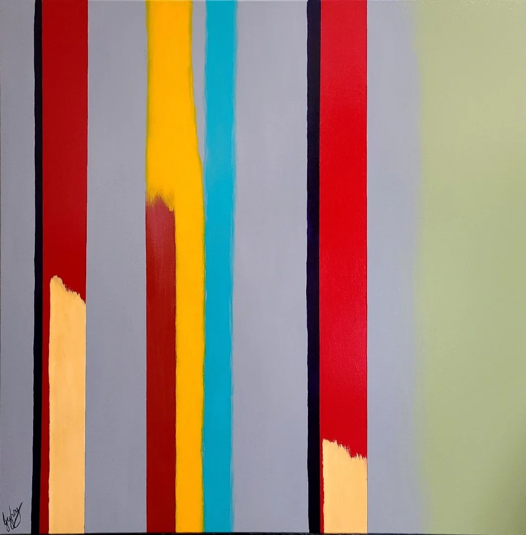 Nomad 90 x 90cm acrylic on canvas