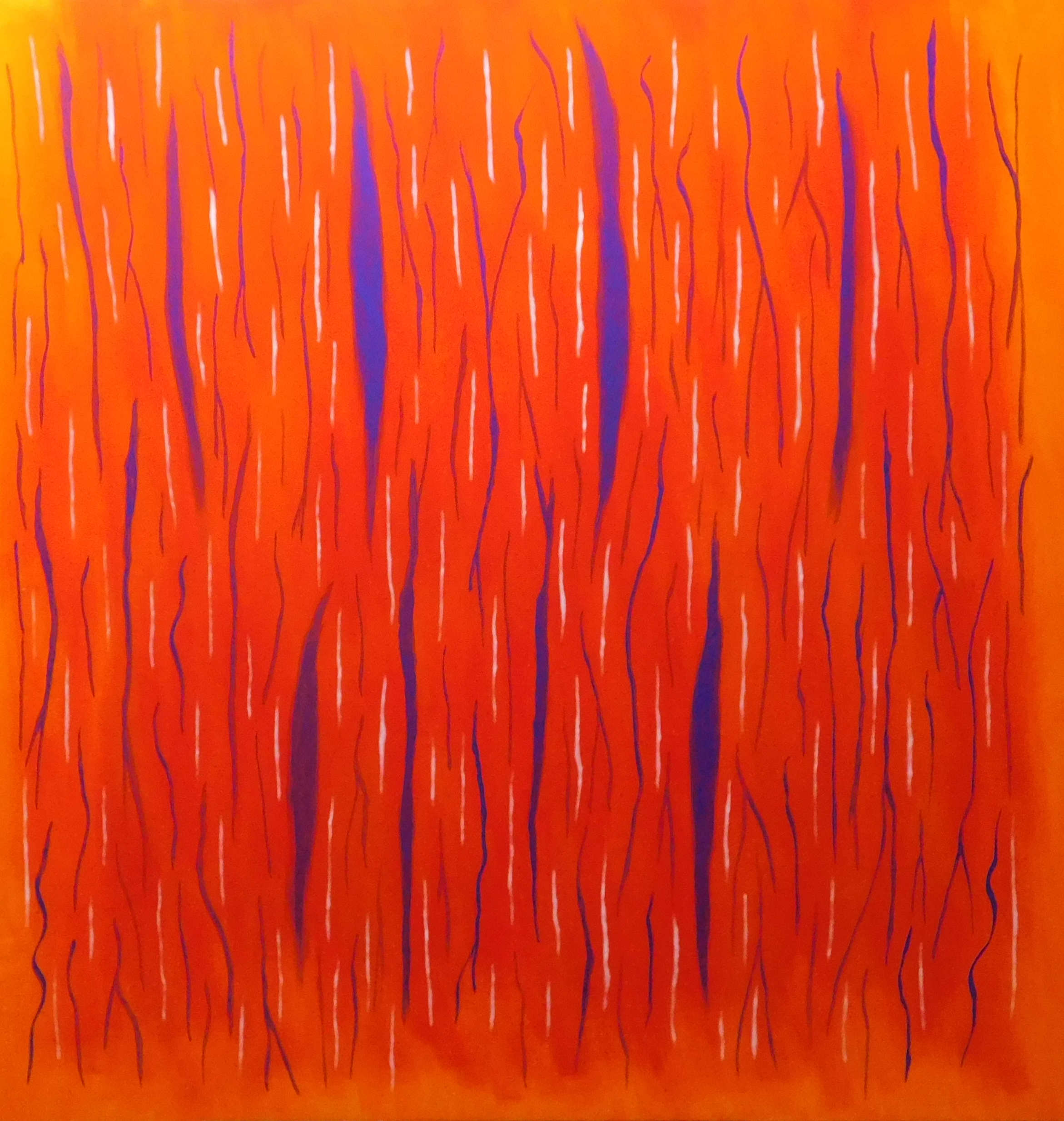 Seasons Spring 90 x 90cm acrylic on canvas