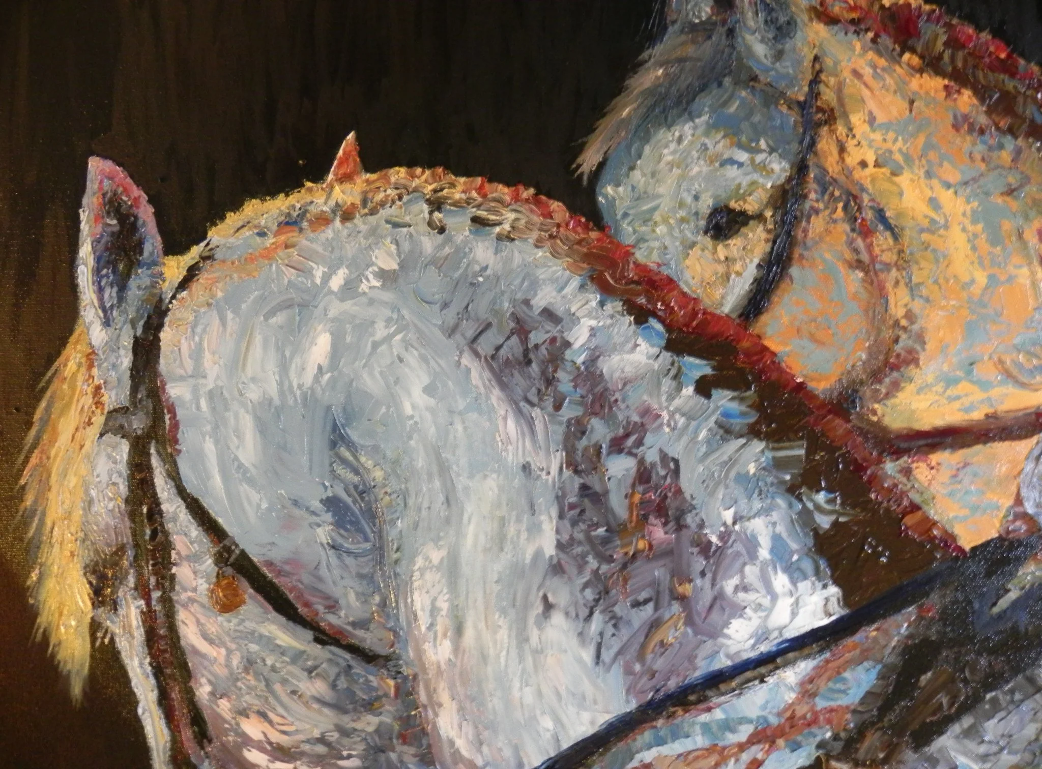 Teresa Whitaker is a Texas-based artist specializing in colored pencils and sculpture, inspired by a deep love of horses. Creating detailed, expressive pieces that capture the spirit, movement and beauty of equine life.