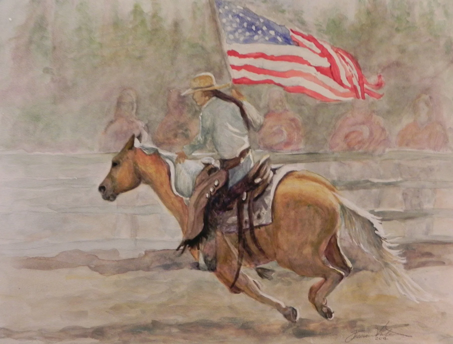 Teresa Whitaker is a Texas-based artist specializing in colored pencils and sculpture, inspired by a deep love of horses. Creating detailed, expressive pieces that capture the spirit, movement and beauty of equine life.