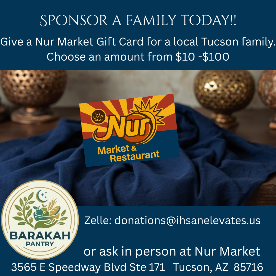Nur Market Food Drive Box