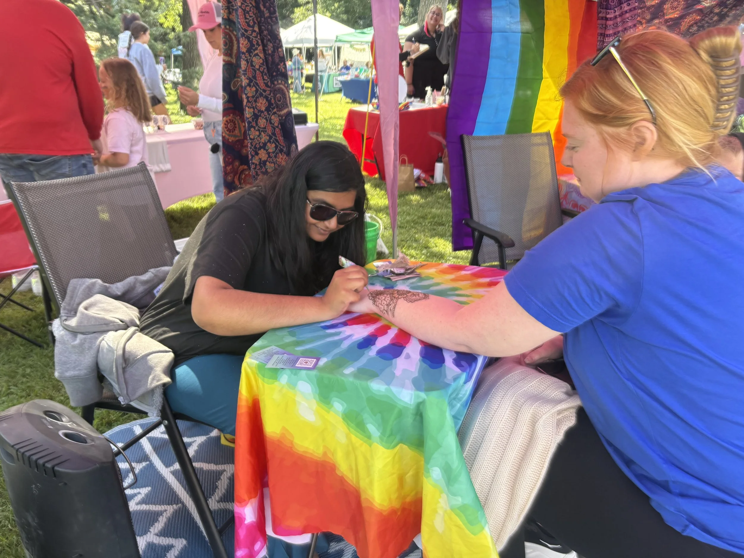 Henna booth