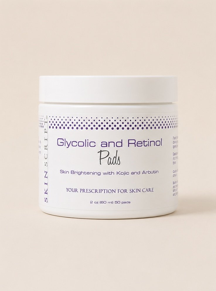 Skin Script Glycolic and Retinol Pads