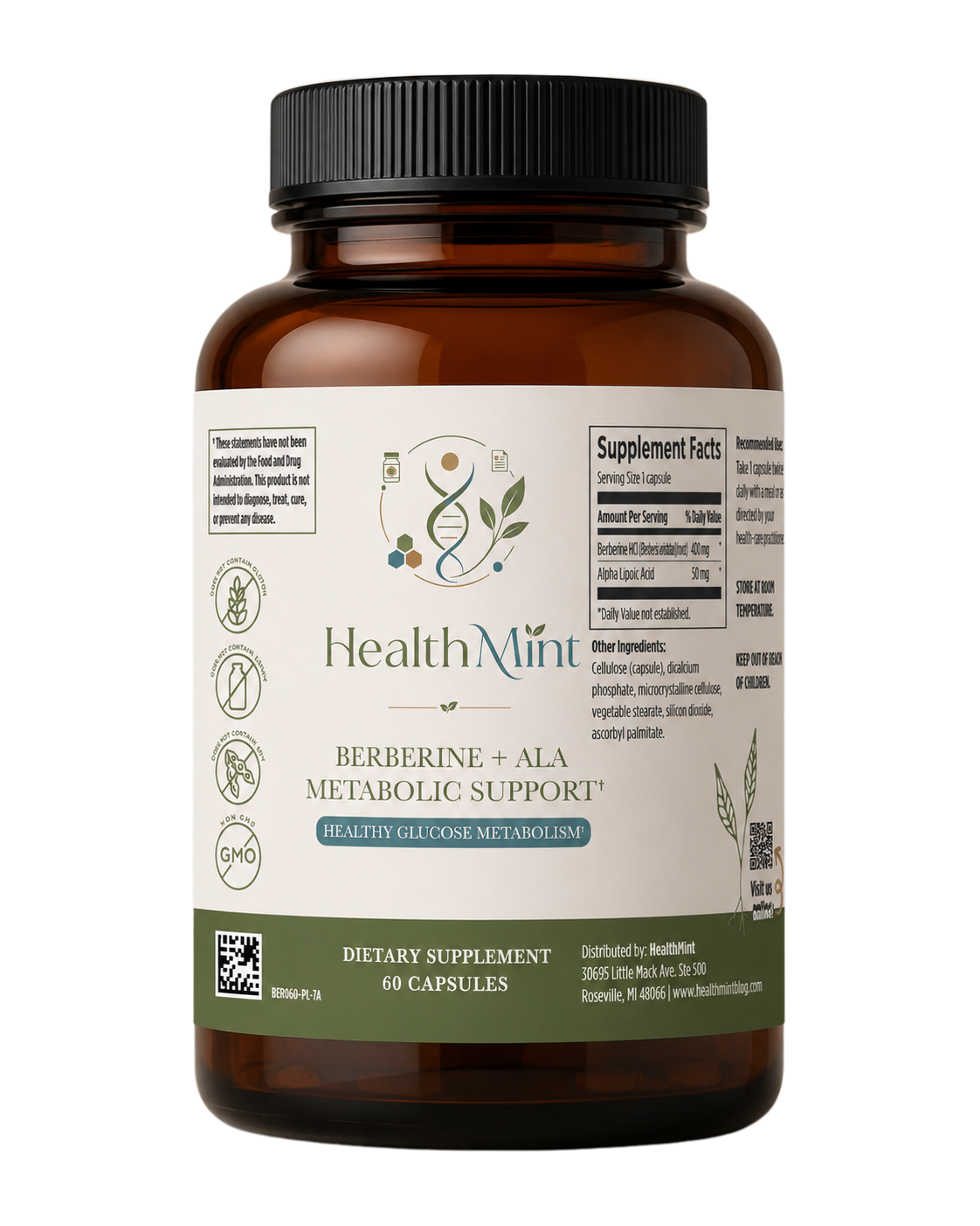 Berberine + ALA Metabolic Support