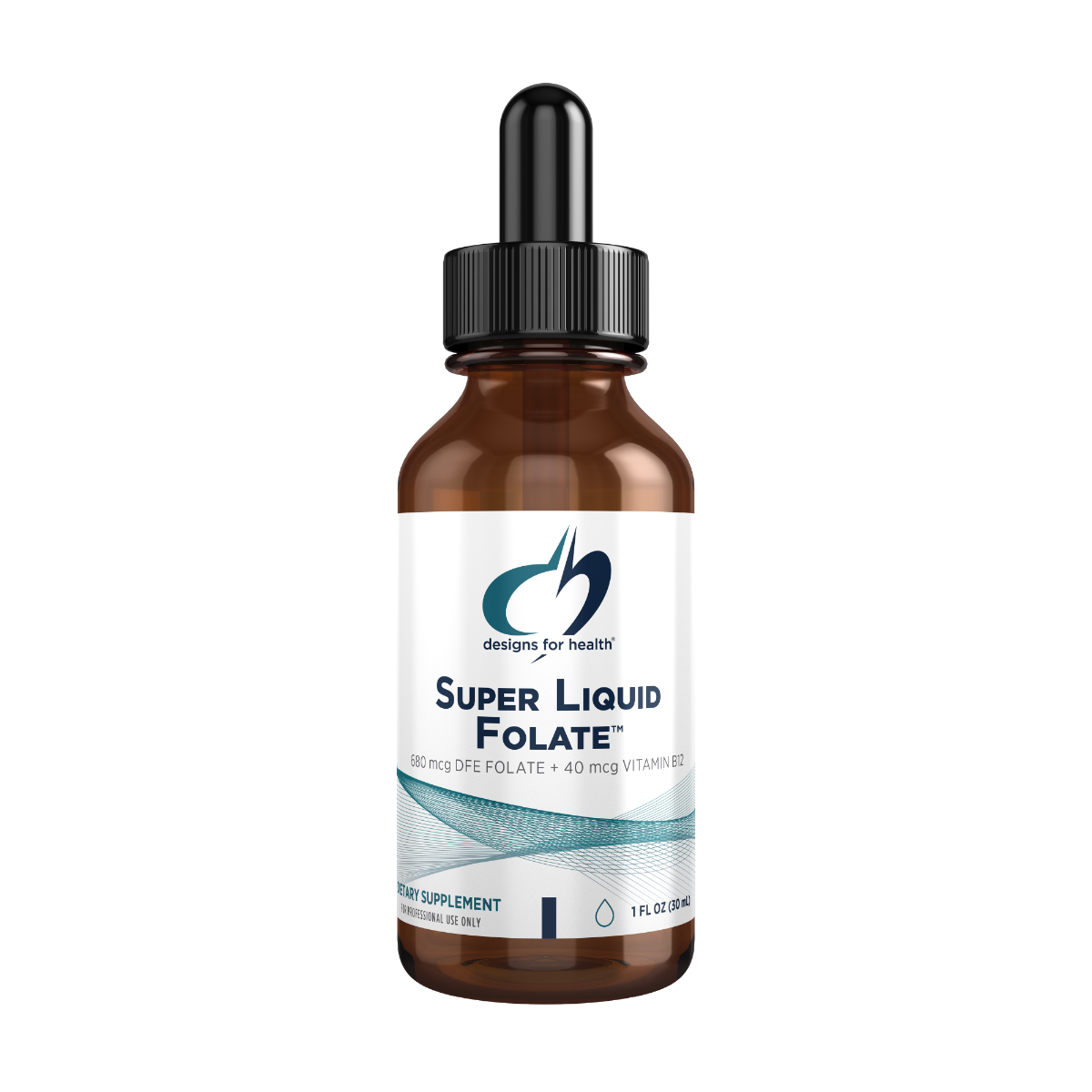 Super Liquid Folate™: Convenient Folate + B12 Support for Cell, Heart &amp; Mental Health