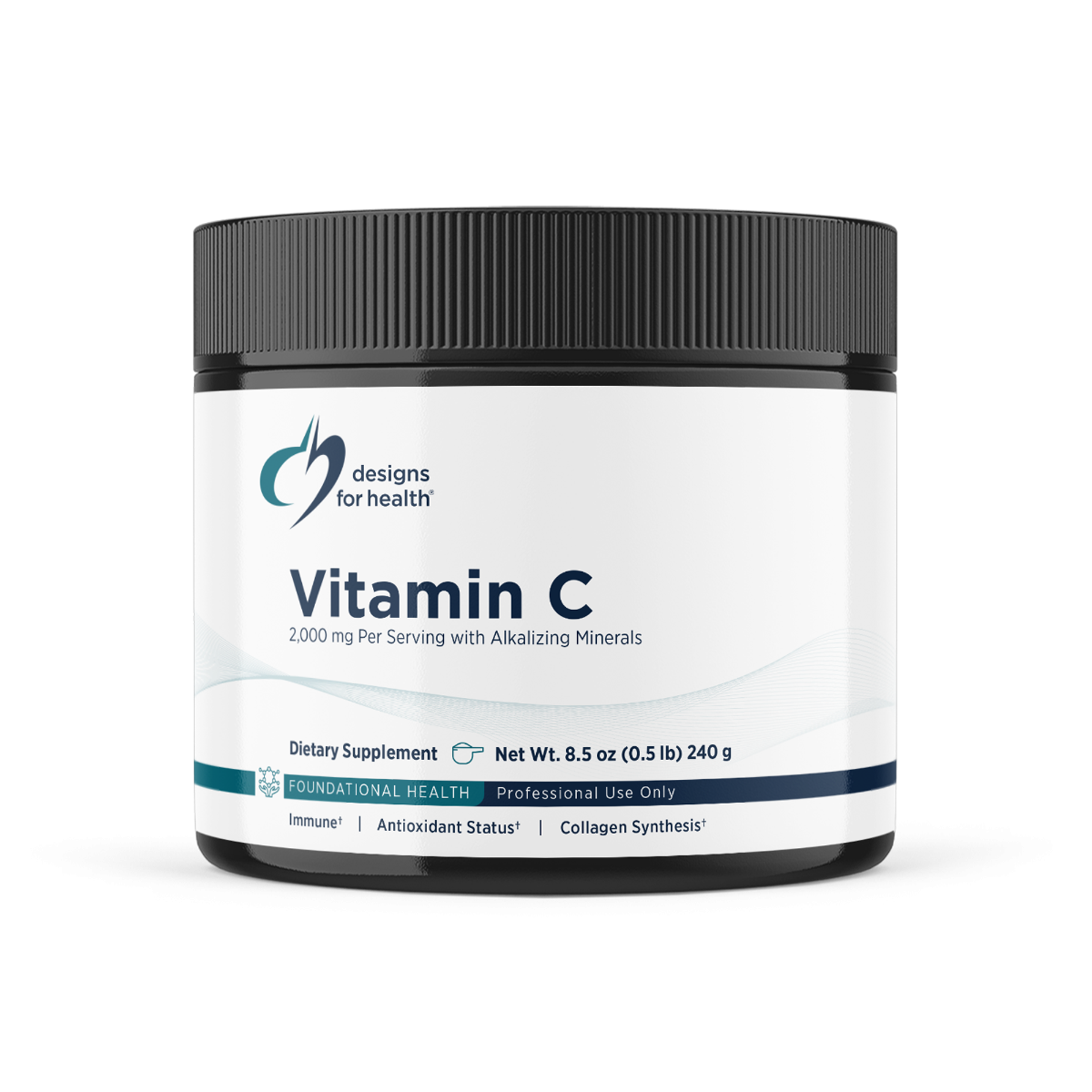 Vitamin C with Alkalizing Minerals: Immune, Adrenal &amp; Collagen Support