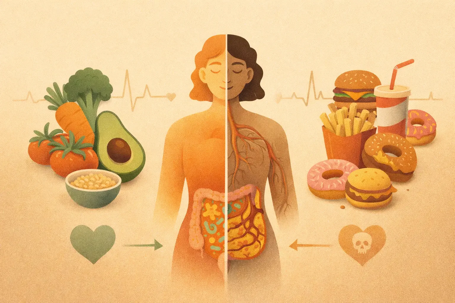 How Diet Shapes Long-Term Health Risk