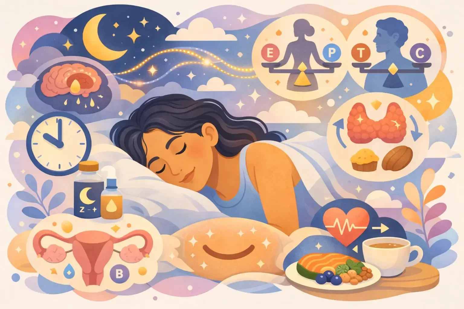 Tired, Wired, and Out of Balance Hormones? It Might All Come Down to How You Sleep