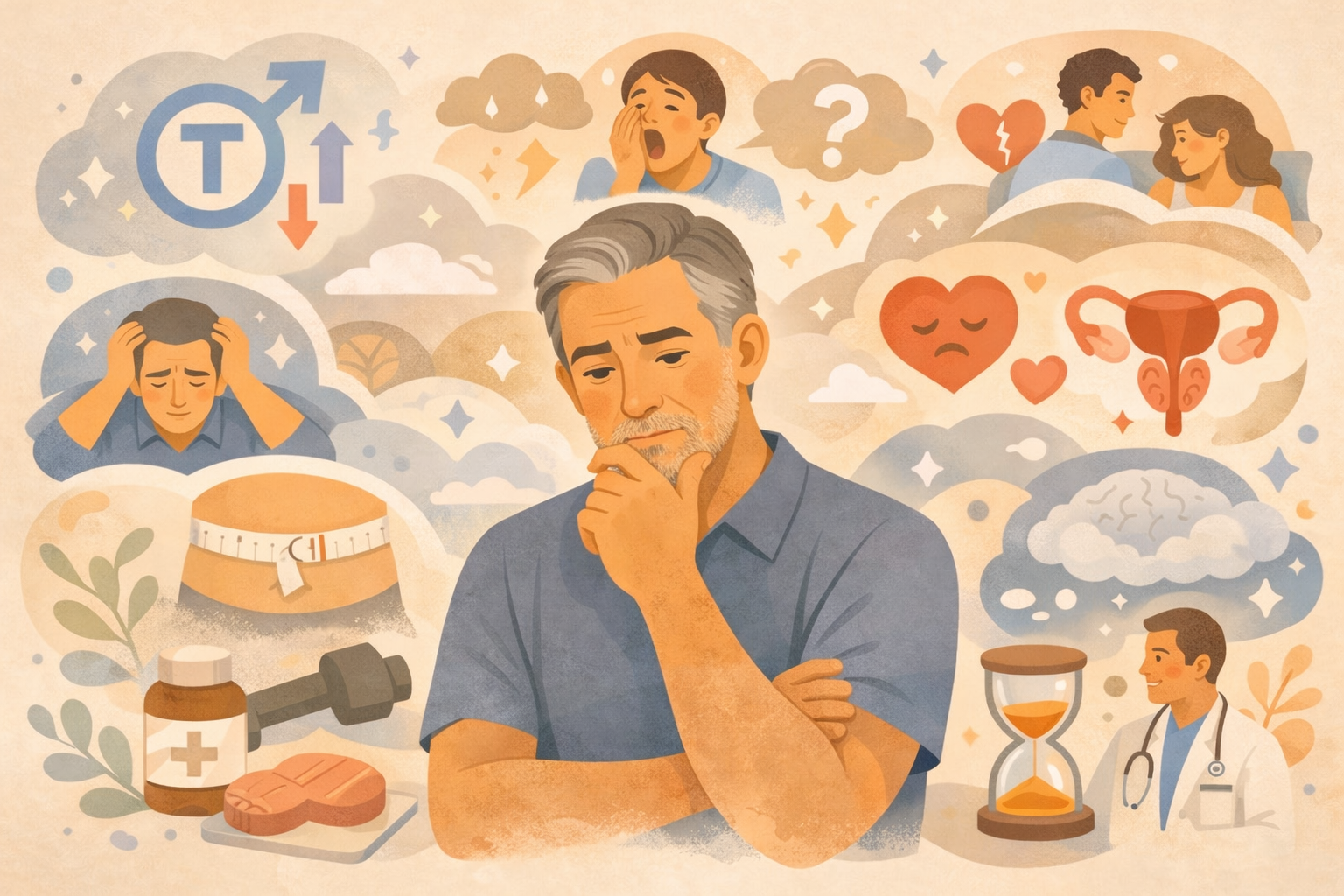The Slow Fade: What Every Man Over 40 Needs to Know About Andropause