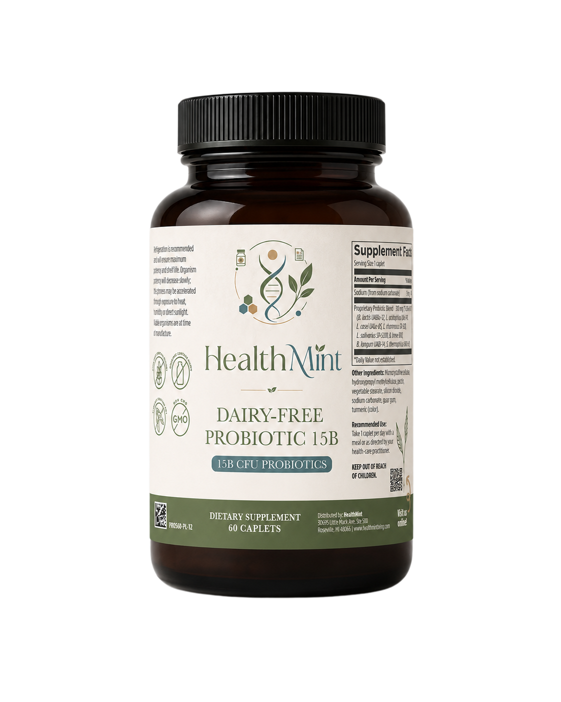 Dairy-Free Probiotic 15B