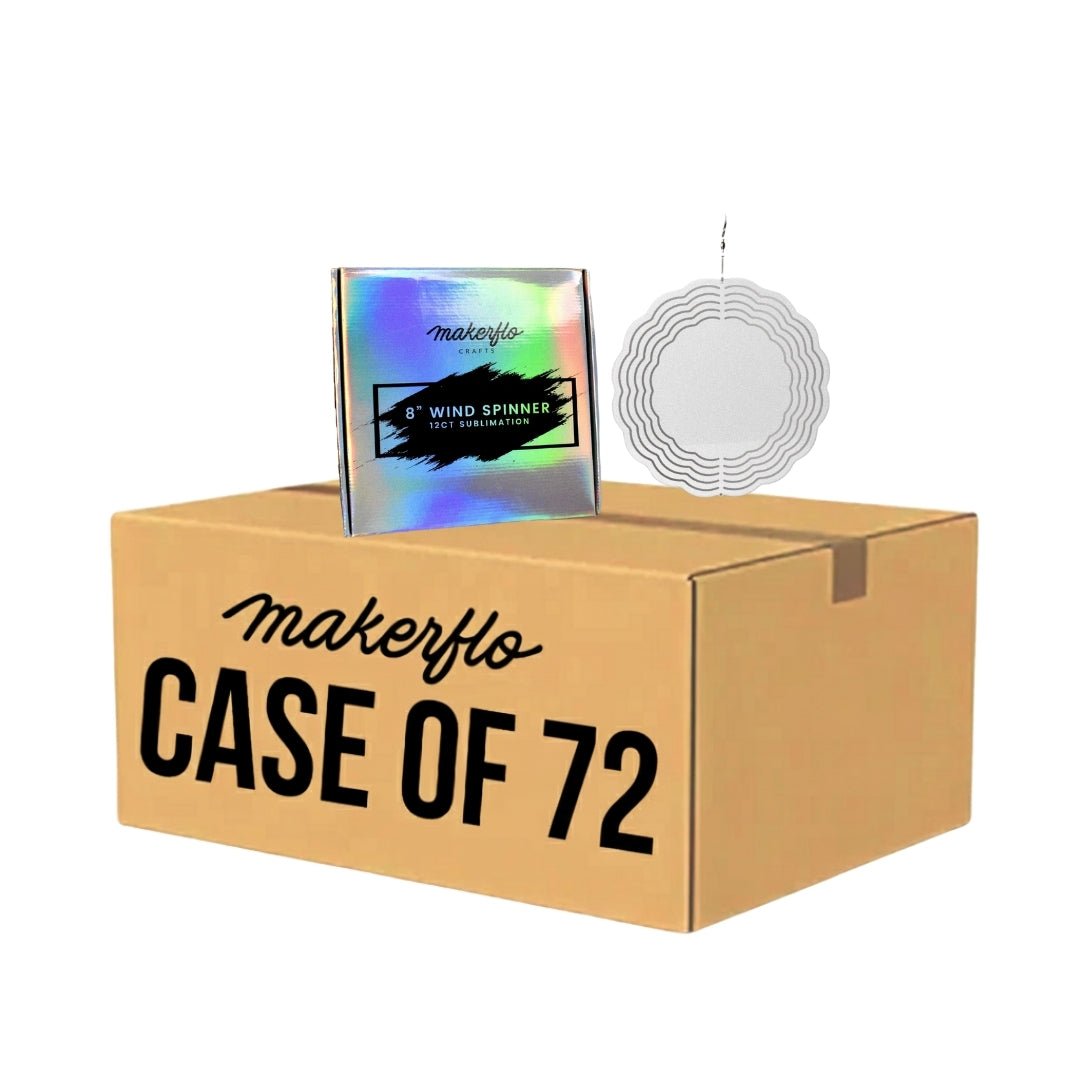 Sublimation Wind Spinner 8 in