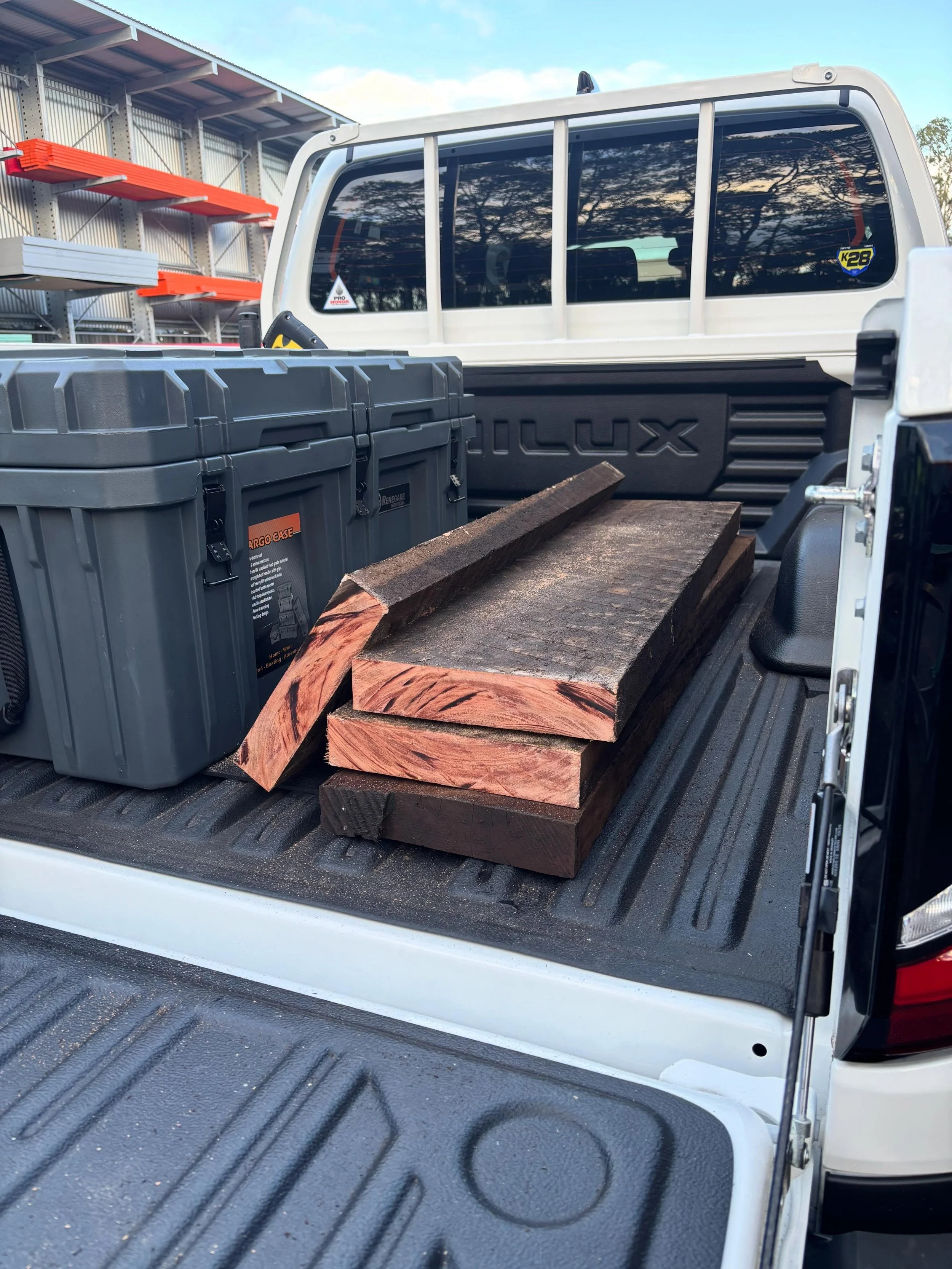 New stair treads day!  #aussiehardwood
