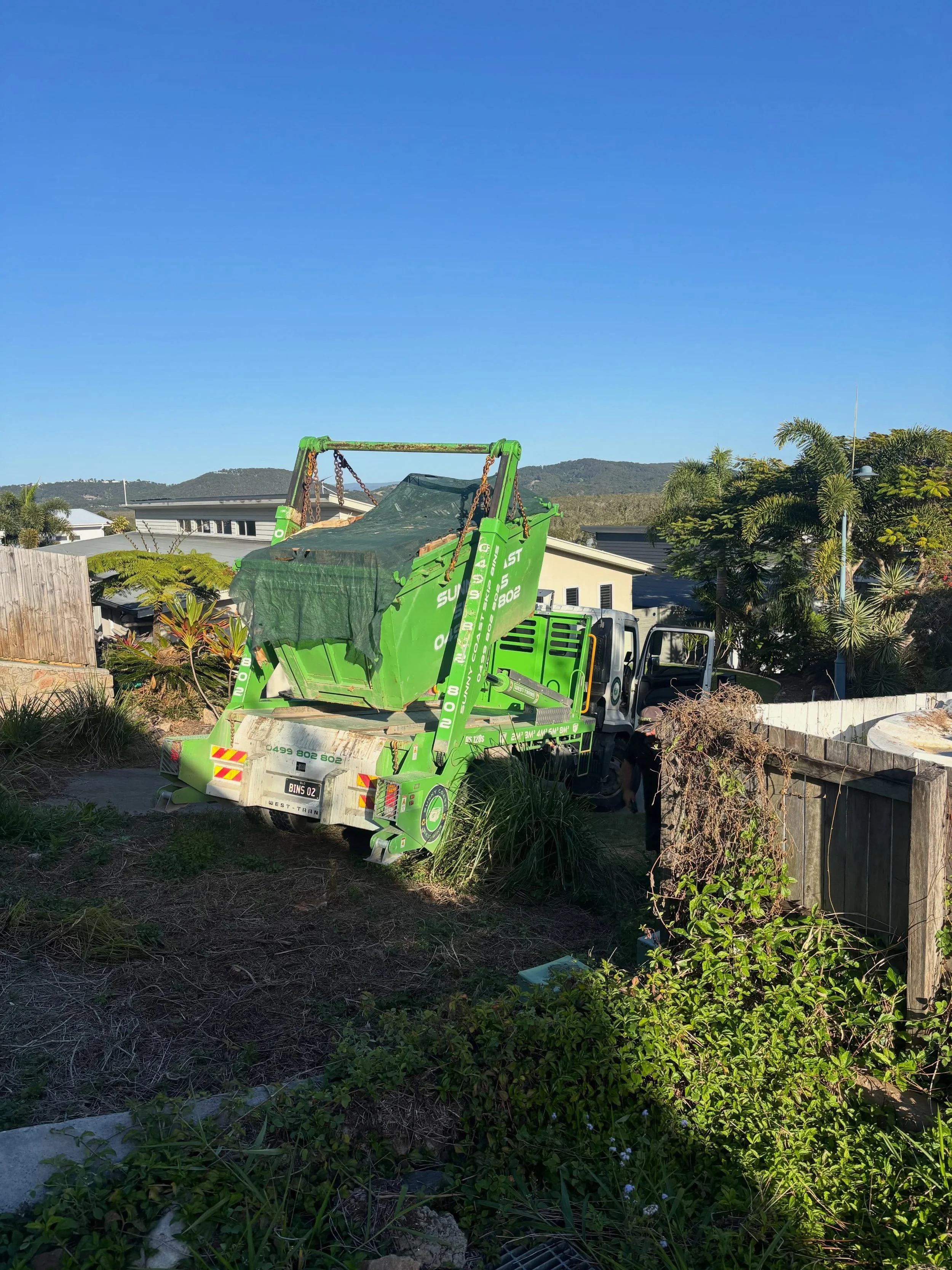 Friday morning garden job, going to need a bigger green for this one