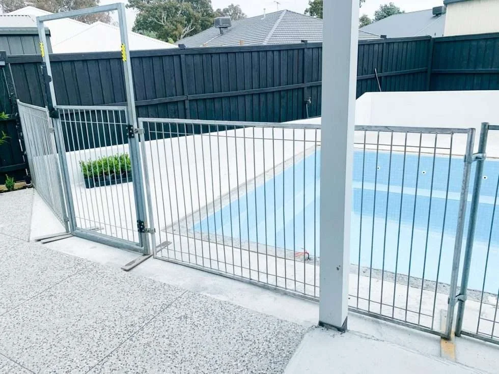 Sunshine coast temp pool fence hire