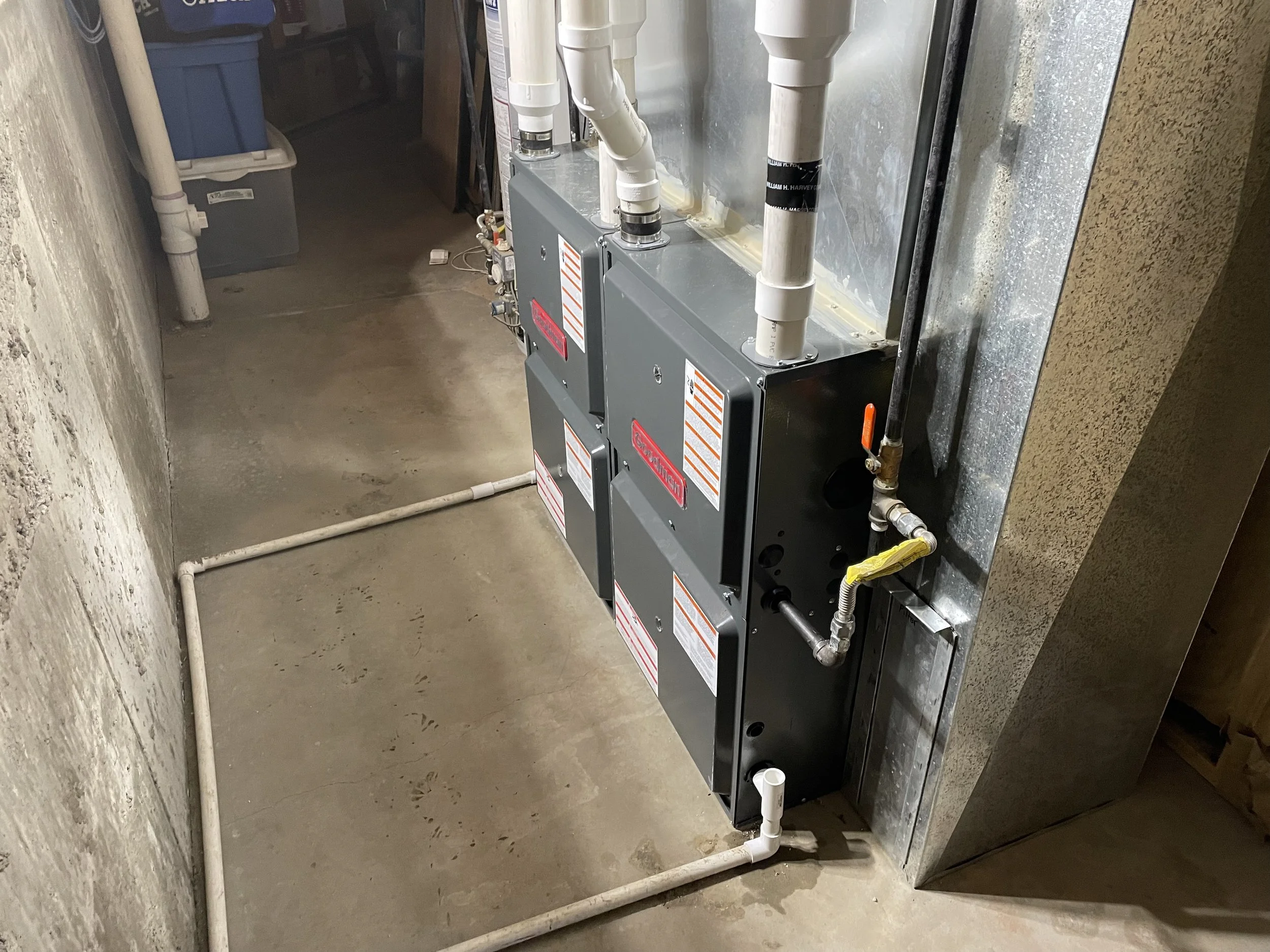 Adams p&h dual furnace