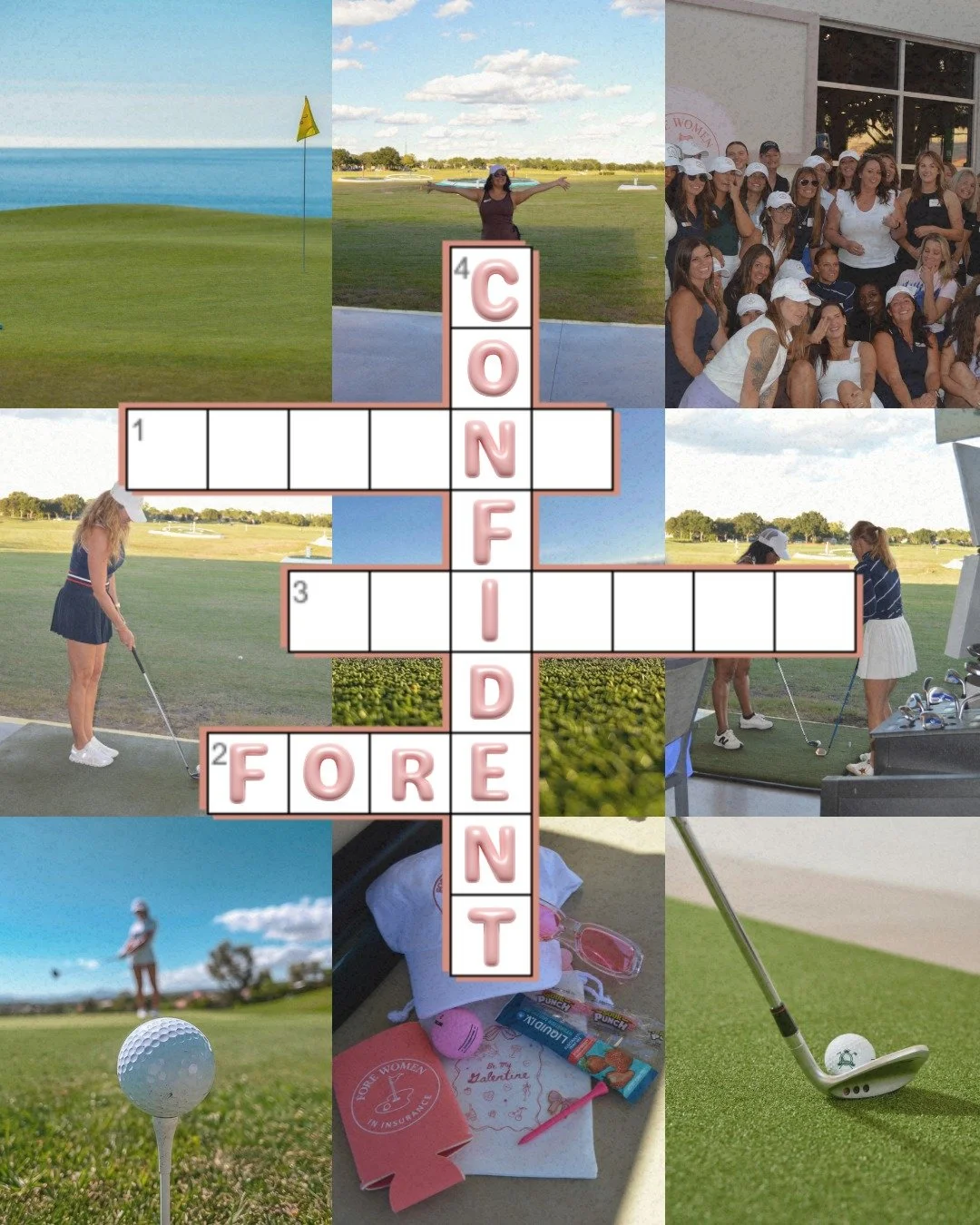 Confidence grows here &mdash; on and off the course. 

#forewomenininsurance