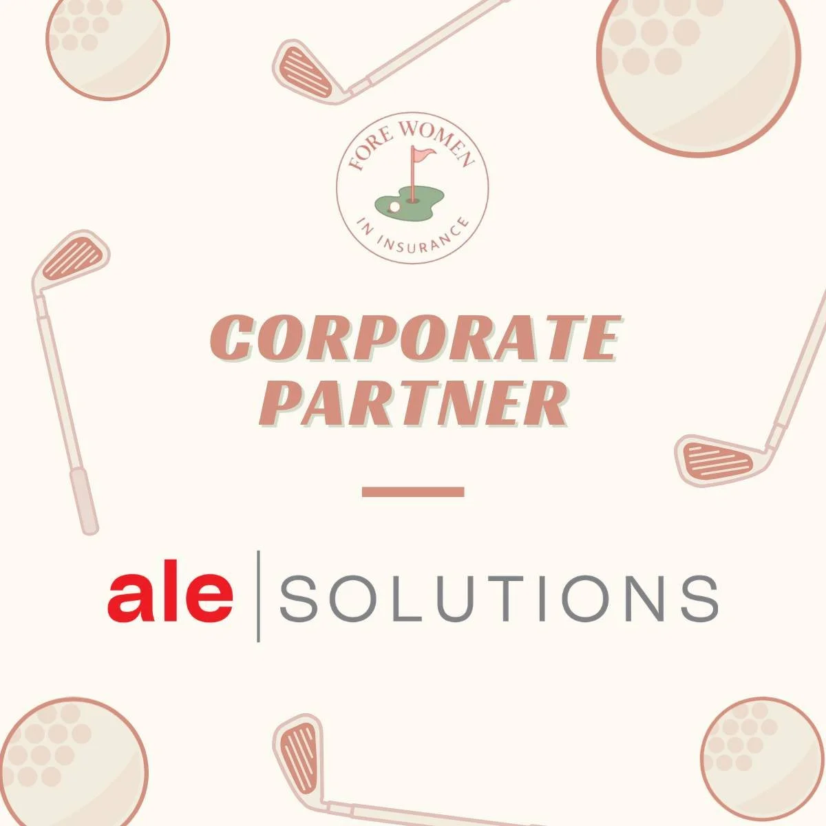 We are thrilled to welcome @alesolutions, as a Corporate Impact Sponsor of the Foreward Golf + Confidence Movement.

This partnership means more women will have access to:

 -Monthly golf tips and beginner‑friendly drills
 -Confidence coaching on lea