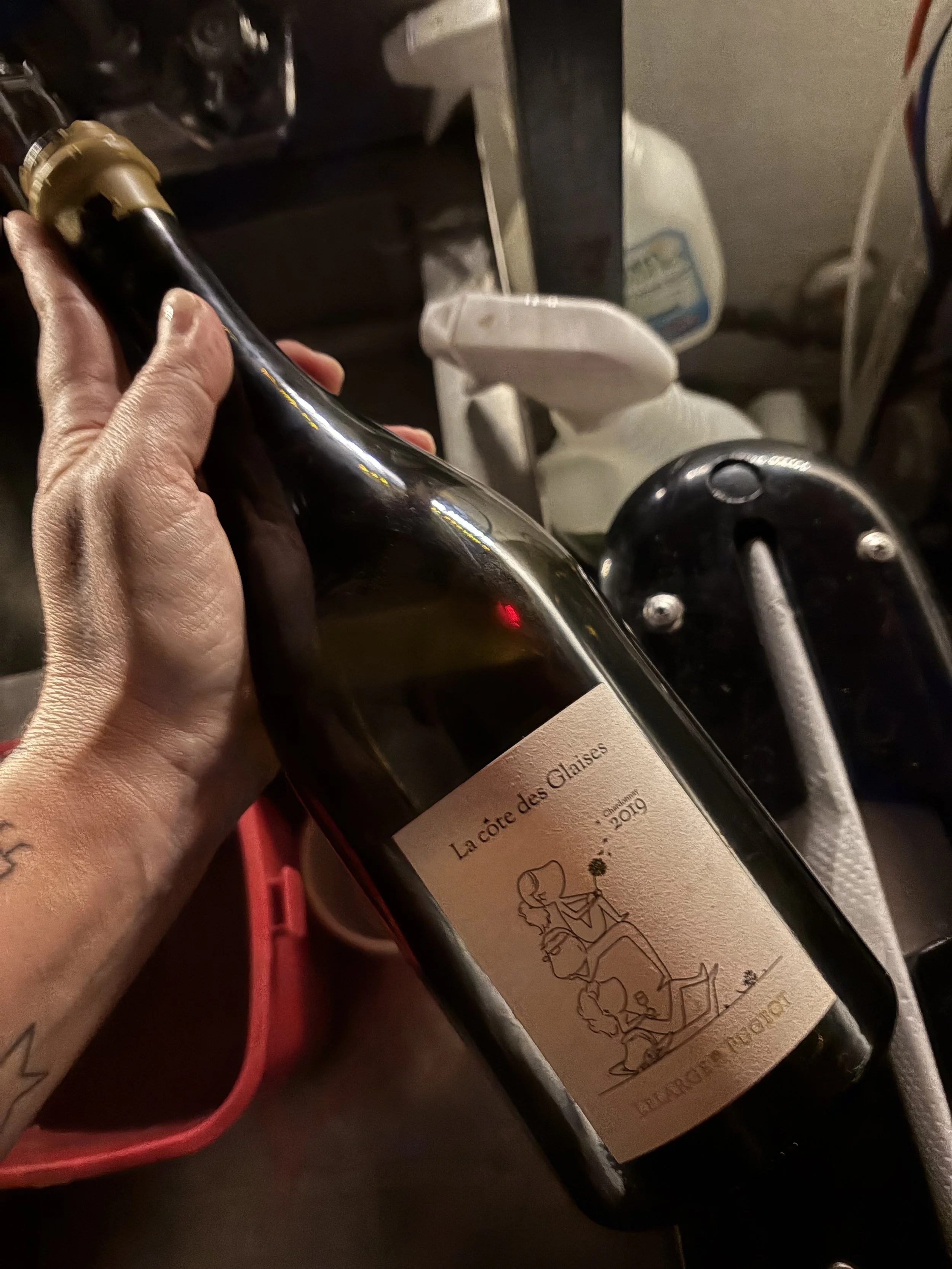Skin-Contact chardonnay from…champagne?